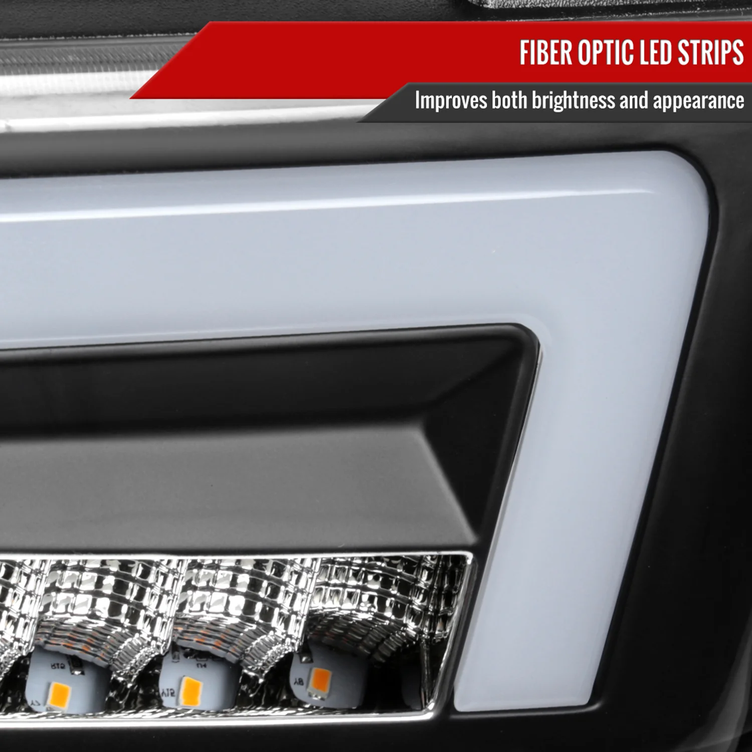 2004-2012 Chevy Colorado/ Canyon/ISUZU I-Series Factory Headlights LED Black - Image 5