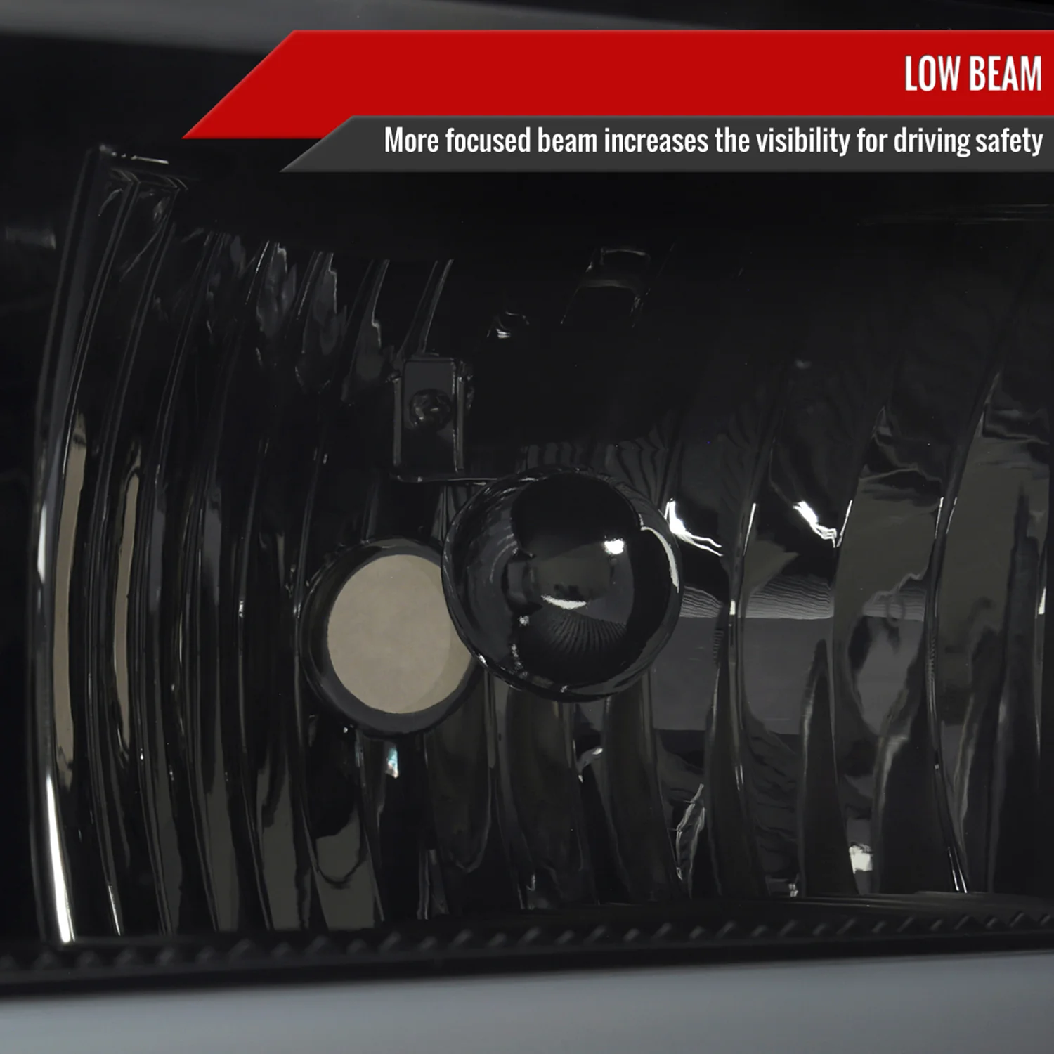 2004-2012 Chevy Colorado/ Canyon/ISUZU I-Series Factory Headlights LED Smoke - Image 3