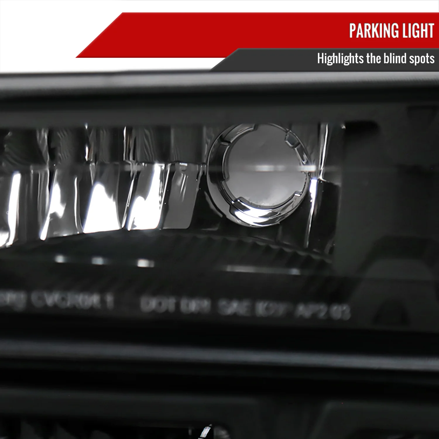 2004-2012 Chevy Colorado /Canyon Isuzu I-Series Headlights Pair Matte Black - Image 6