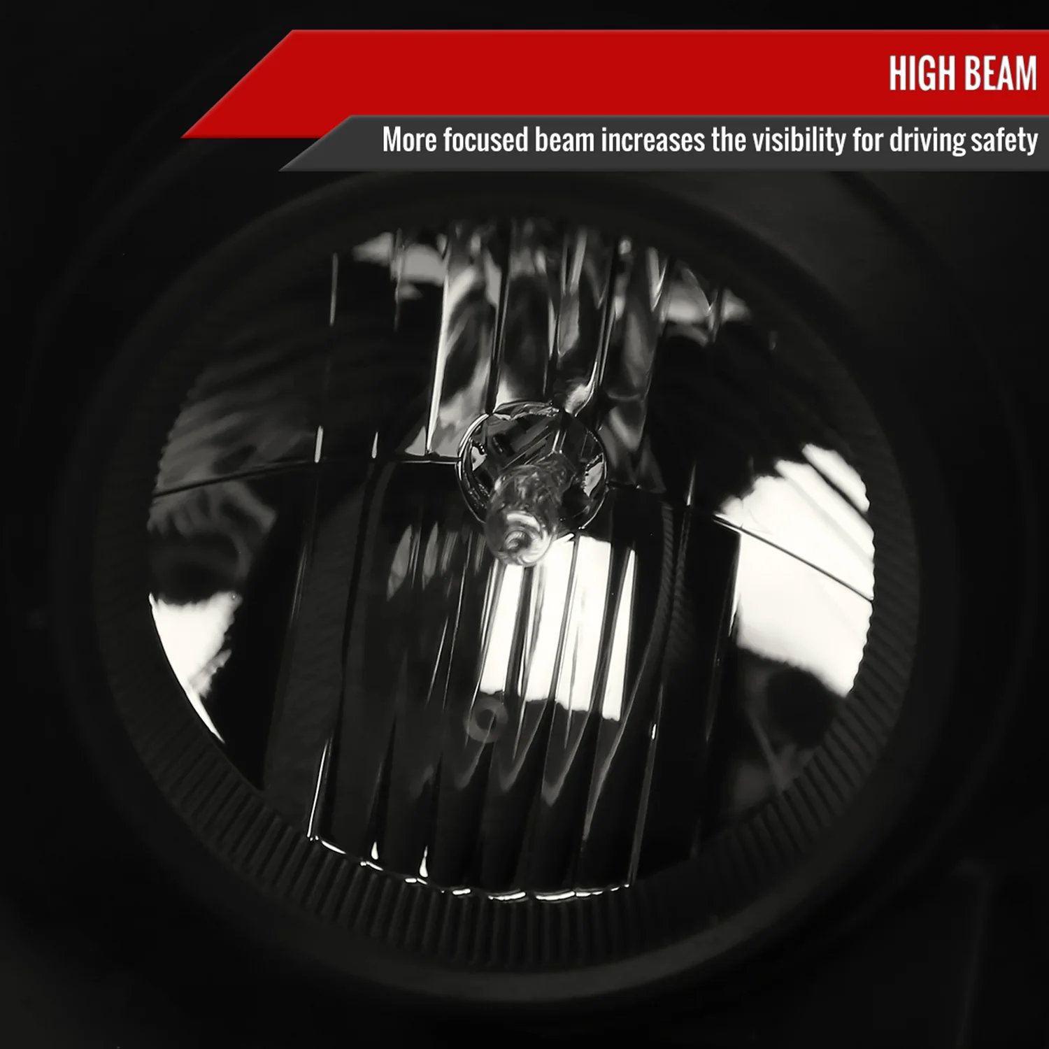 2004-2015 Nissan Titan/ 04-2007 Armada LED C-Bar Headlights Signal Black - Image 4