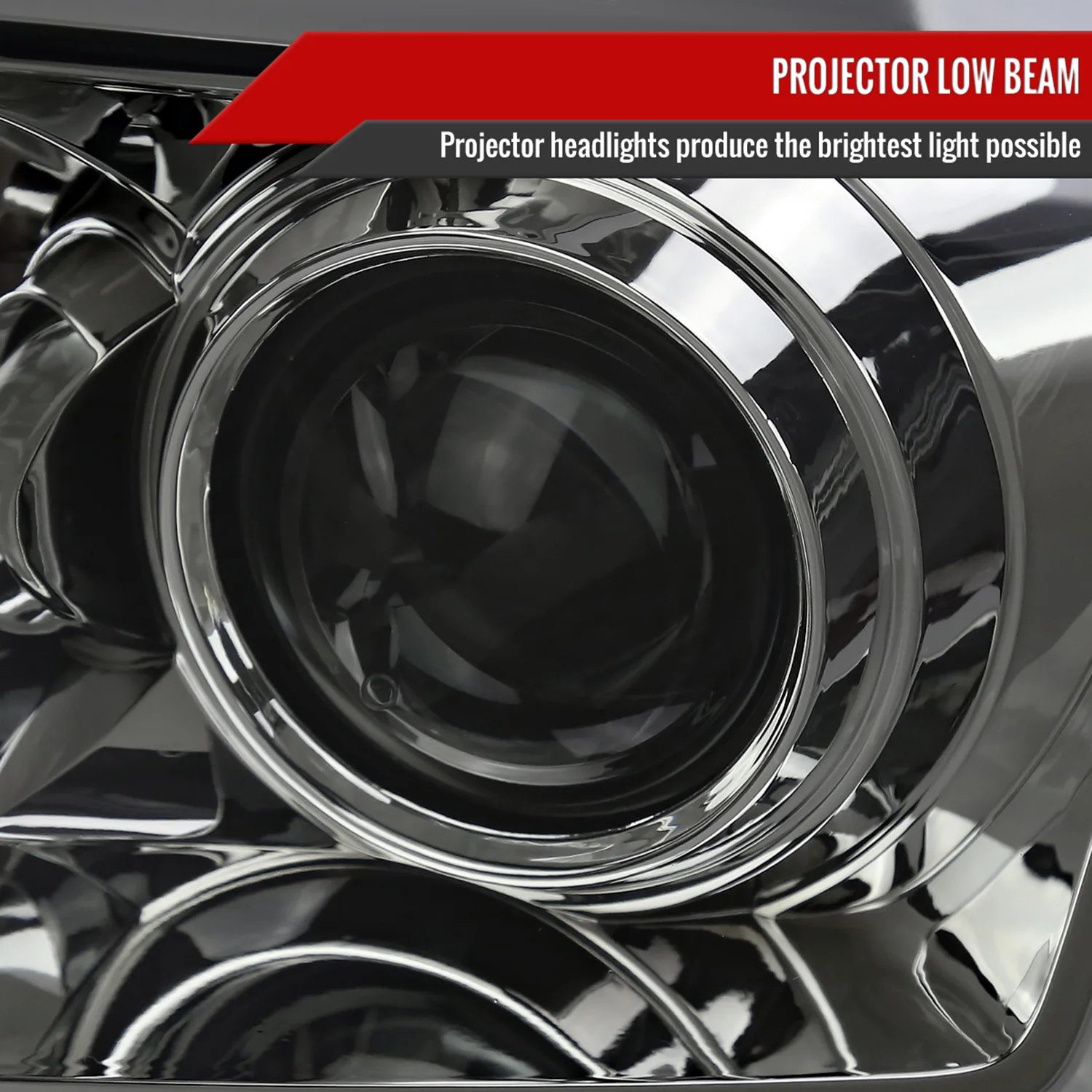2004-2015 Nissan Titan / 04-2007 Armada LED C-Bar Headlights Signal Smoke - Image 3
