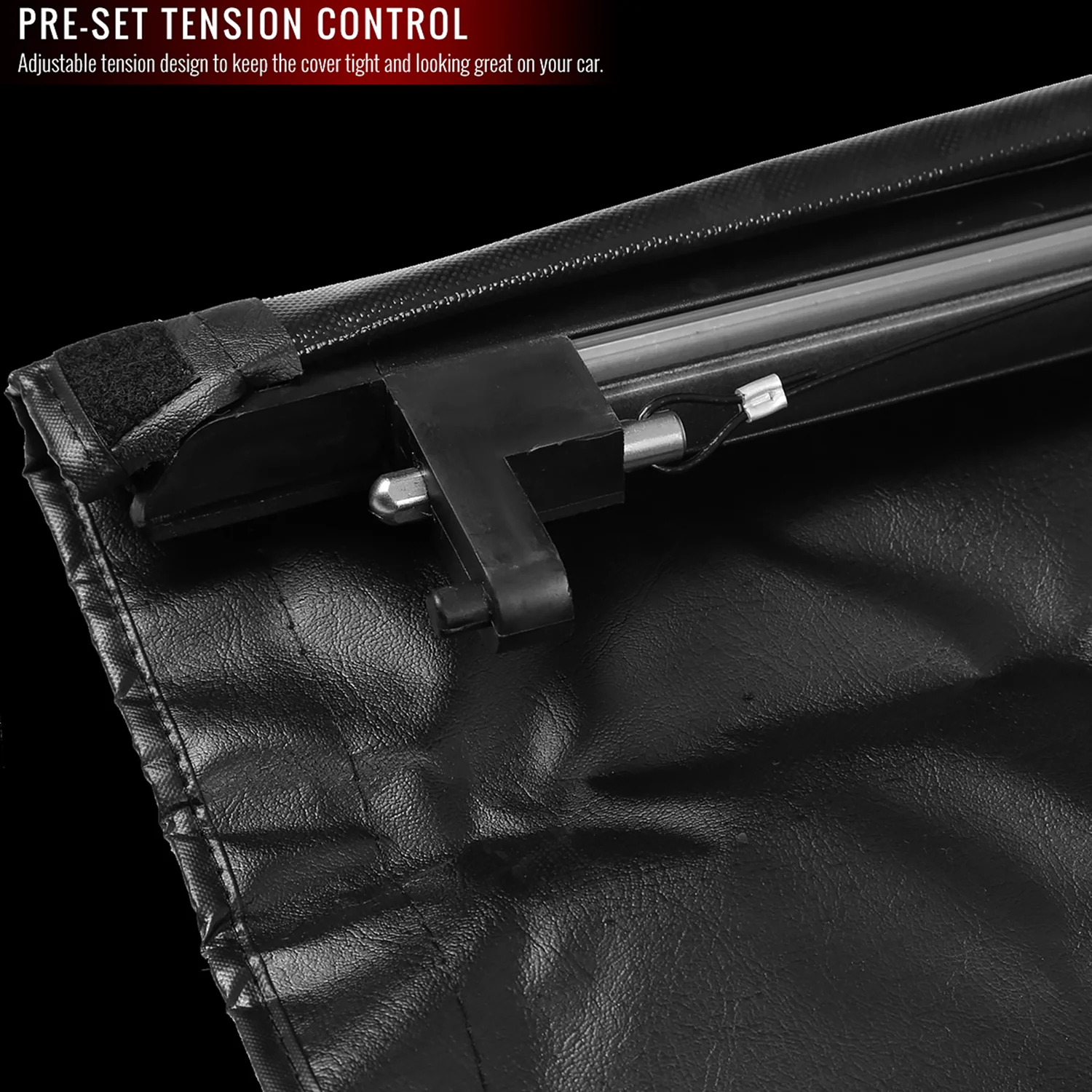 2004-2015 Nissan Titan 78" Bed Roll Up Vinyl Tonneau Cover - Image 5