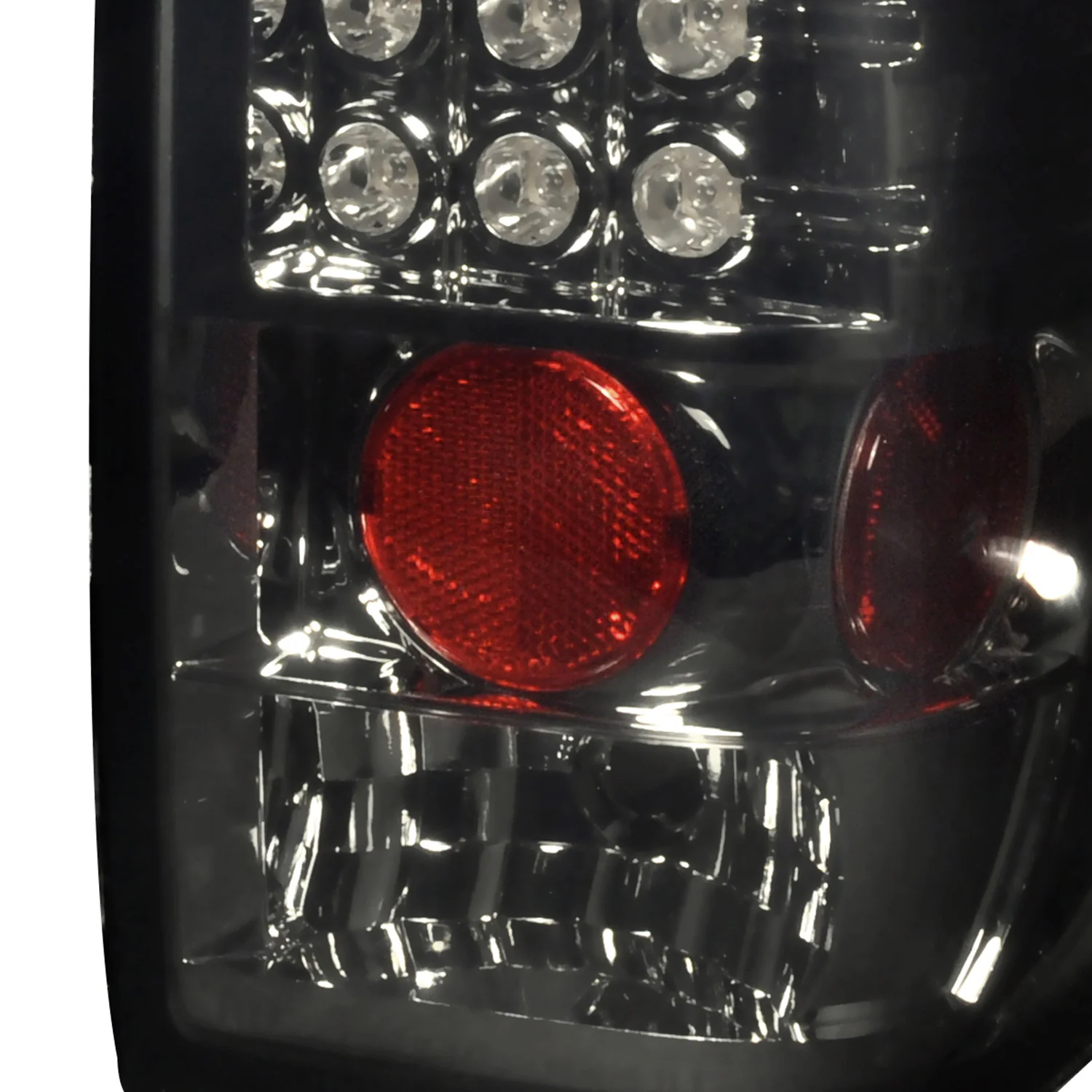 2004-2015 Nissan Titan LED Tail Lights Chrome Housing/Smoke Lens - Image 5