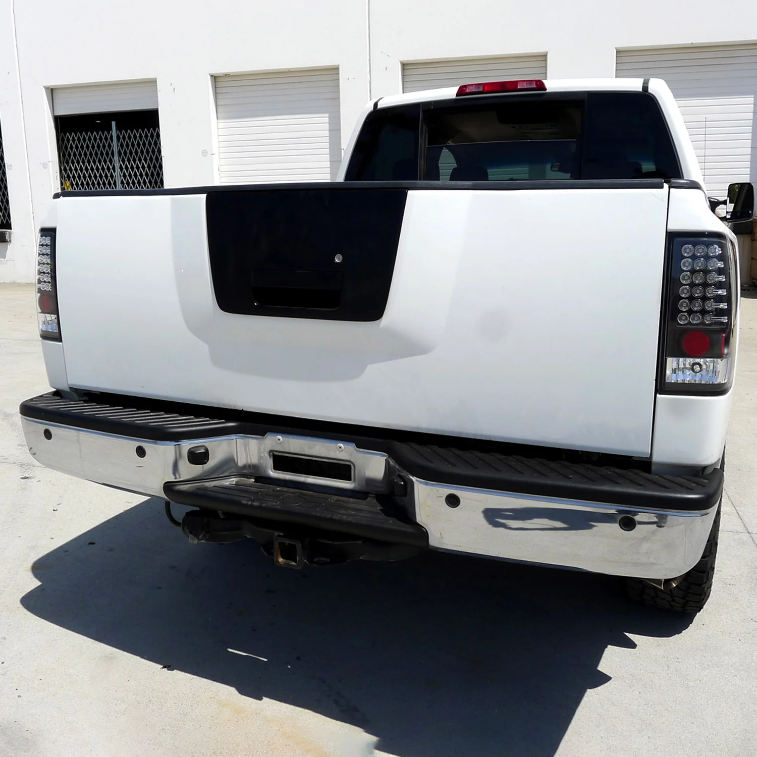2004-2015 Nissan Titan LED Tail Lights Matte Black Housing/Clear Lens - Image 10