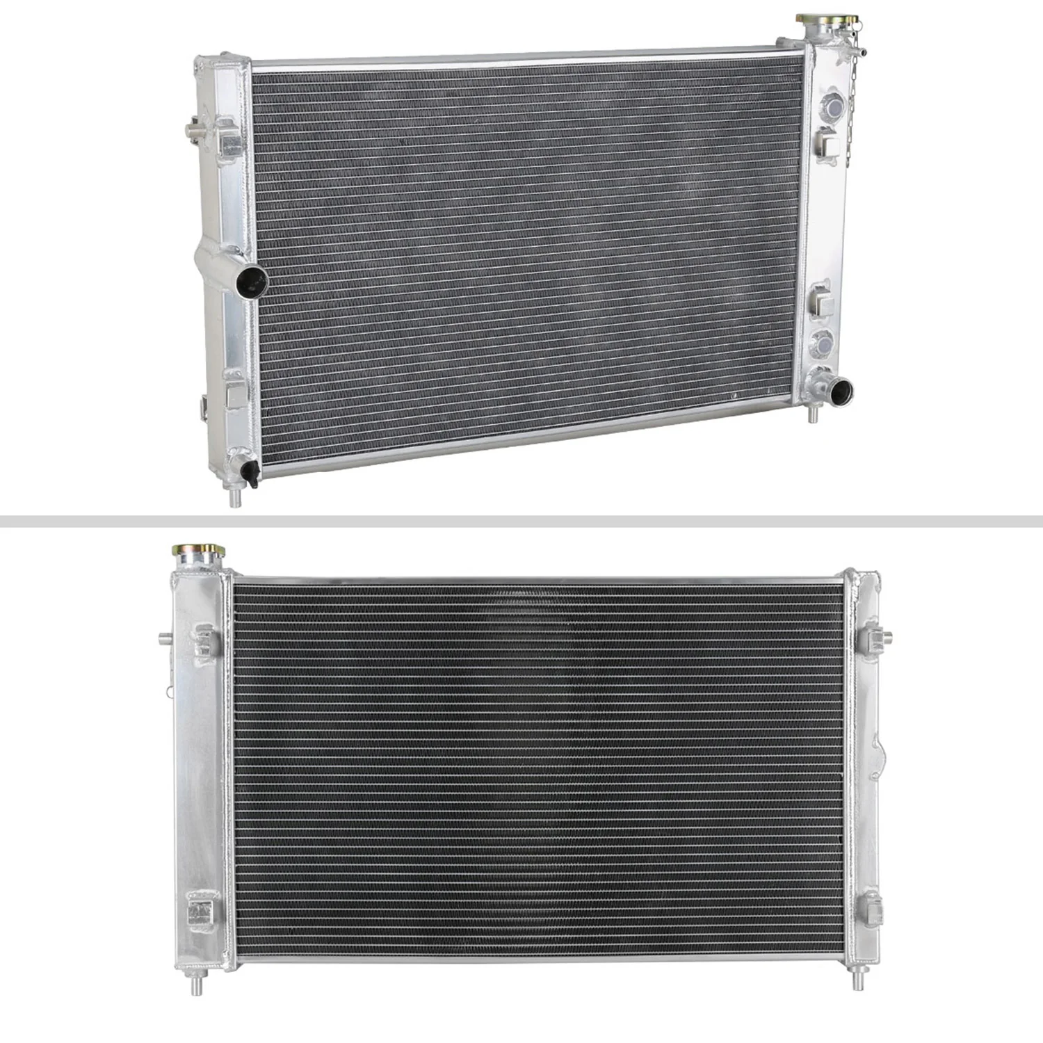 2005-2006 Pontiac GTO 6.0L V8 2-Row Aluminum Performance Radiator - Image 3