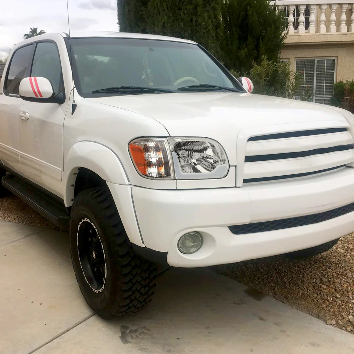 2005-2006 Toyota Tundra/Sequoia LED Bar Factory Headlights Corner Lamps Chrome - Image 10