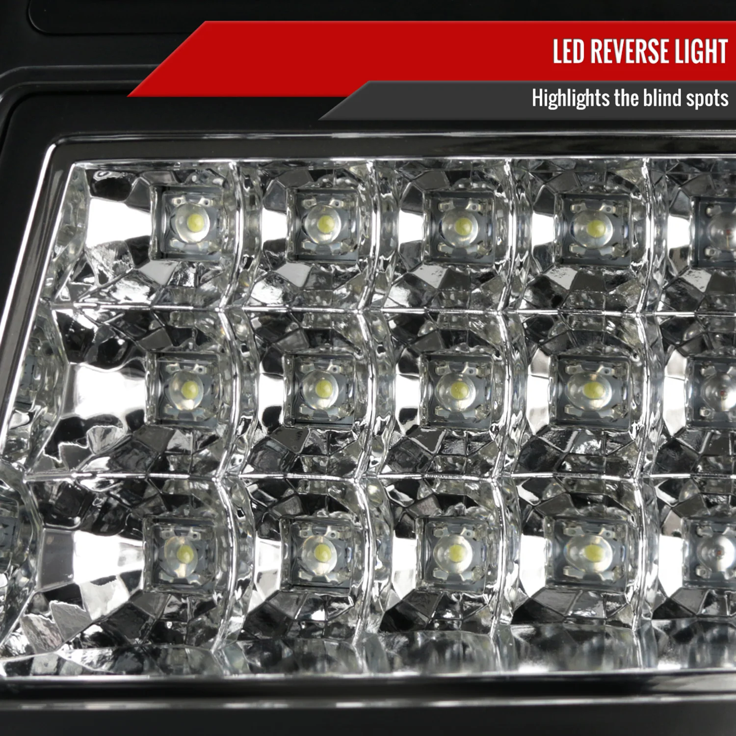 2005-2007 Chrysler 300C LED Tail Lights Matte Black Housing/Clear Lens - Image 5
