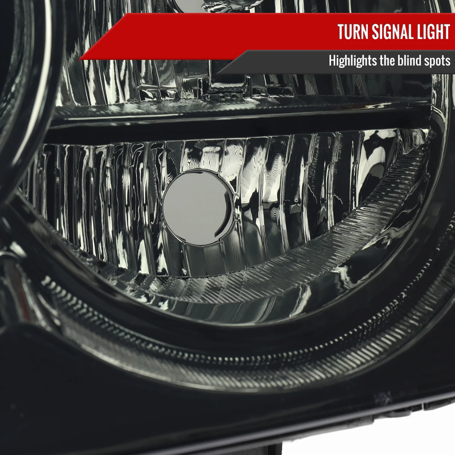 2005-2007 Jeep Grand Cherokee Factory Style Headlights Chrome/Smoke Lens - Image 4
