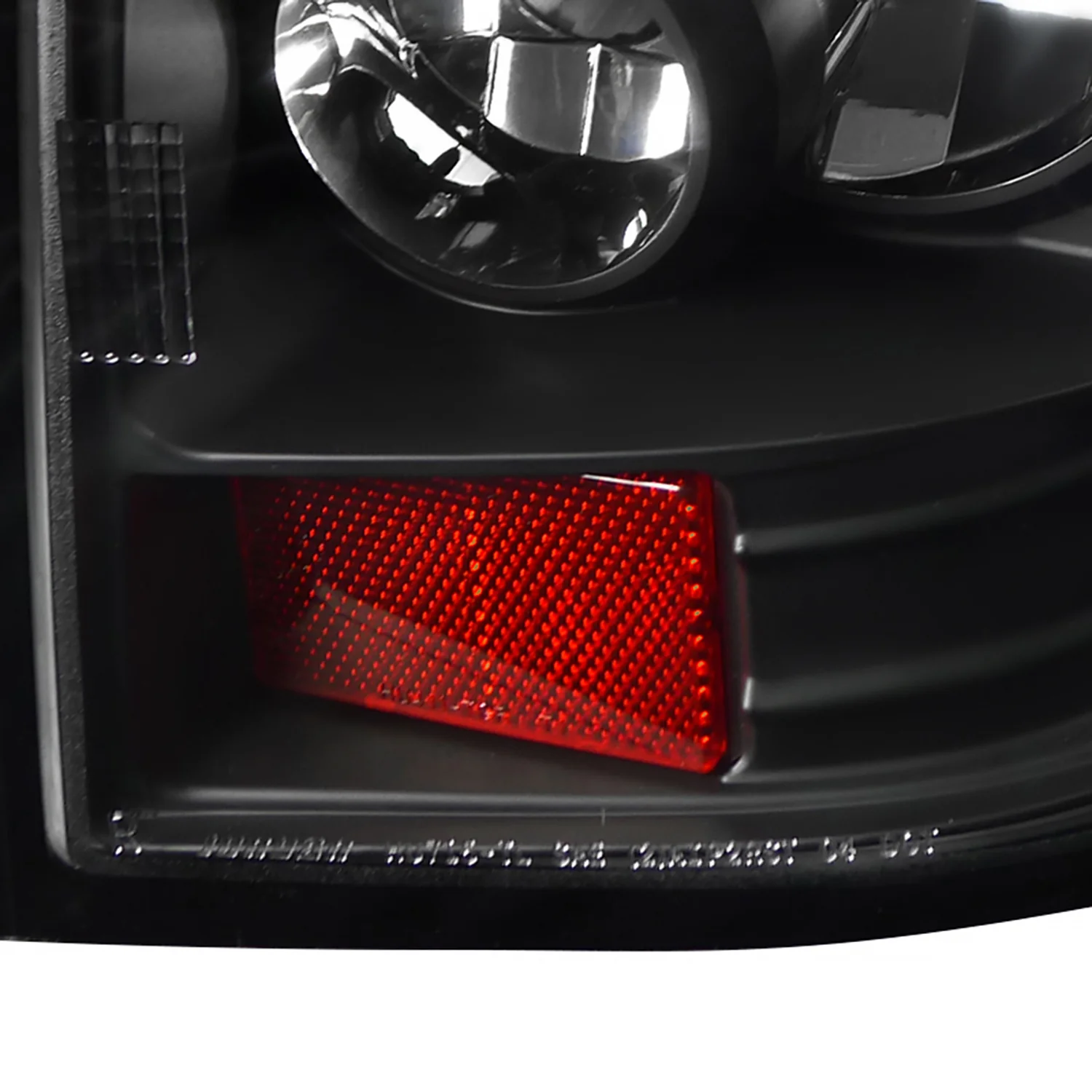 2005-2008 Dodge Magnum Tail Lights Matte Black Housing/Clear Lens - Image 4
