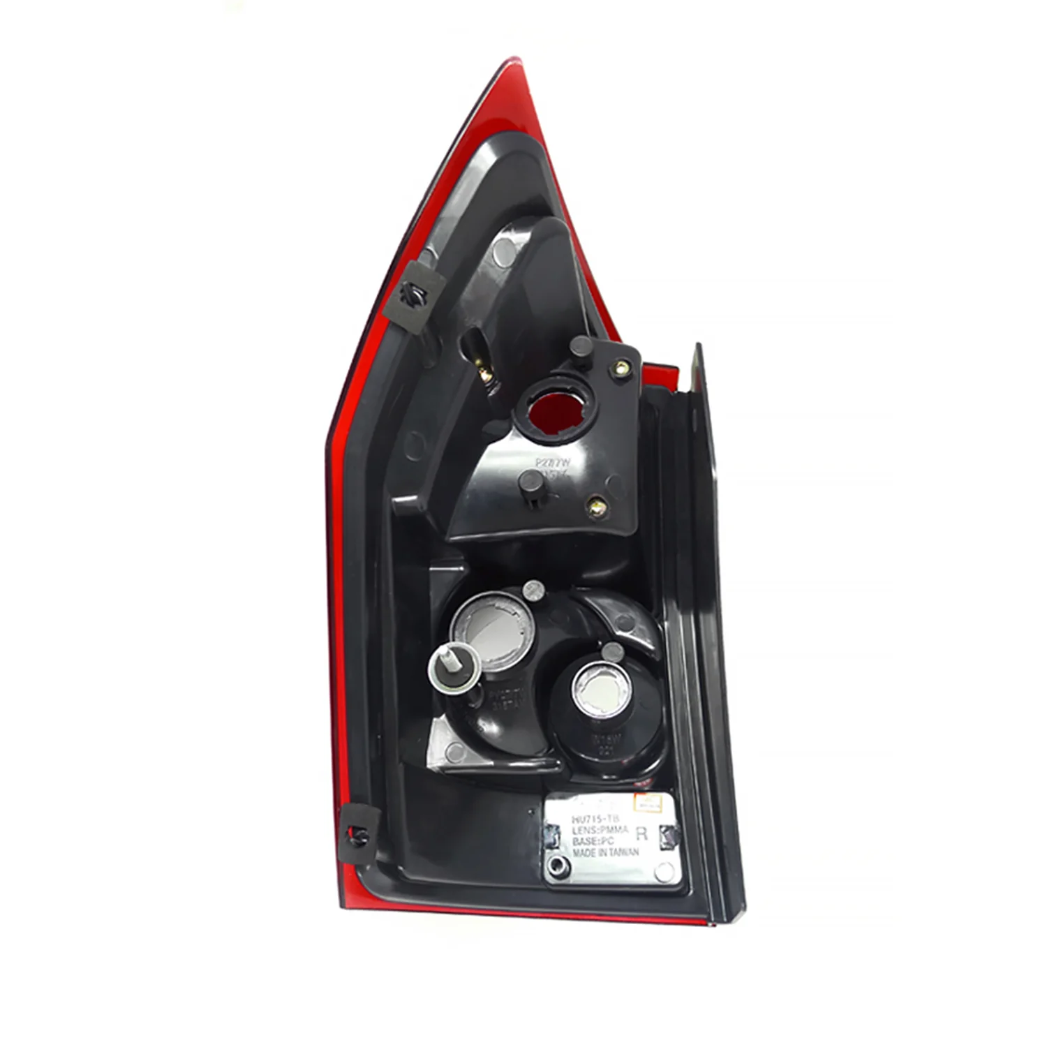 2005-2008 Dodge Magnum Tail Lights Matte Black Housing/Red Clear Lens - Image 7