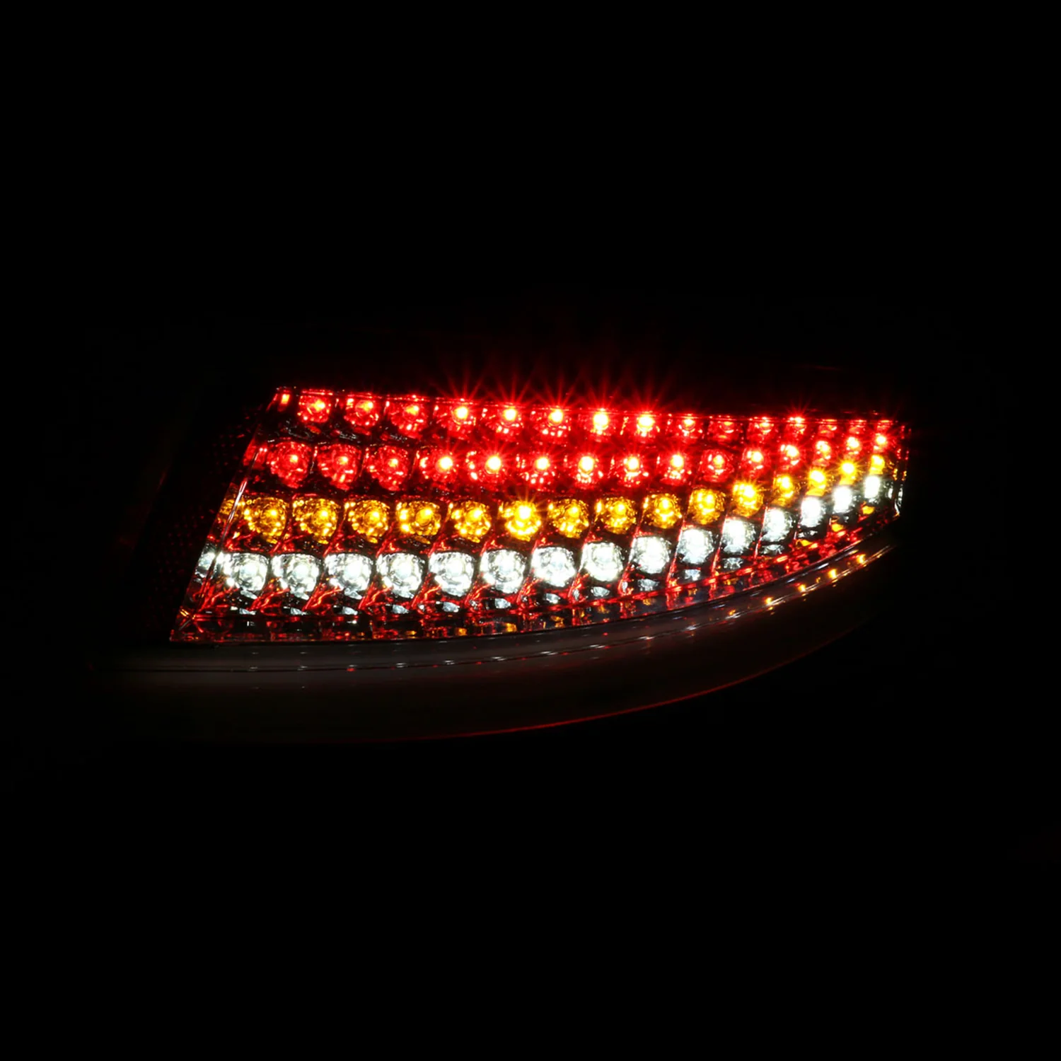 2005-2008 Porsche 911 997 / 2007-2009 911 997 GT3 LED Tail Lights Chrome/Clear - Image 2