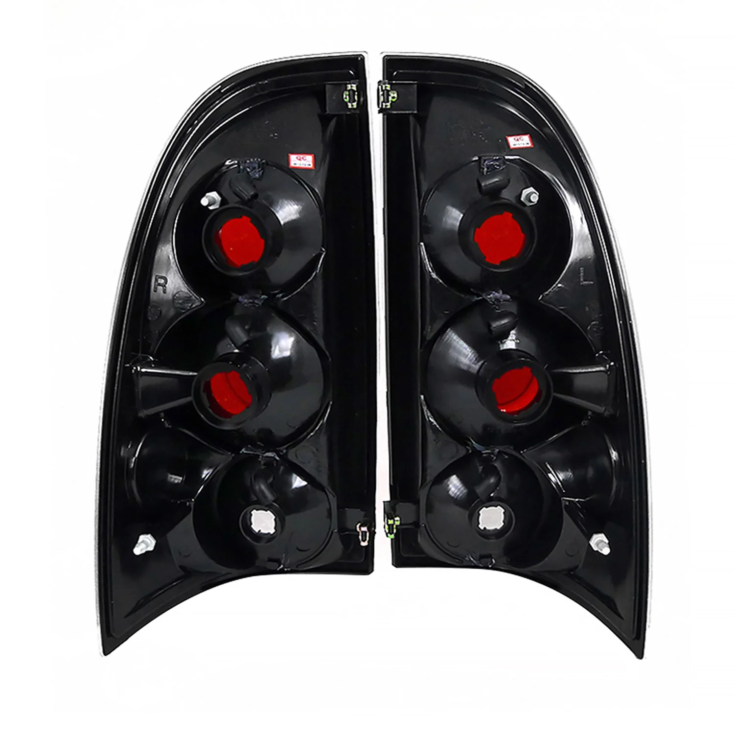 2005-2008 Toyota Tacoma Tail Lights Chrome Housing/Clear Lens - Image 8