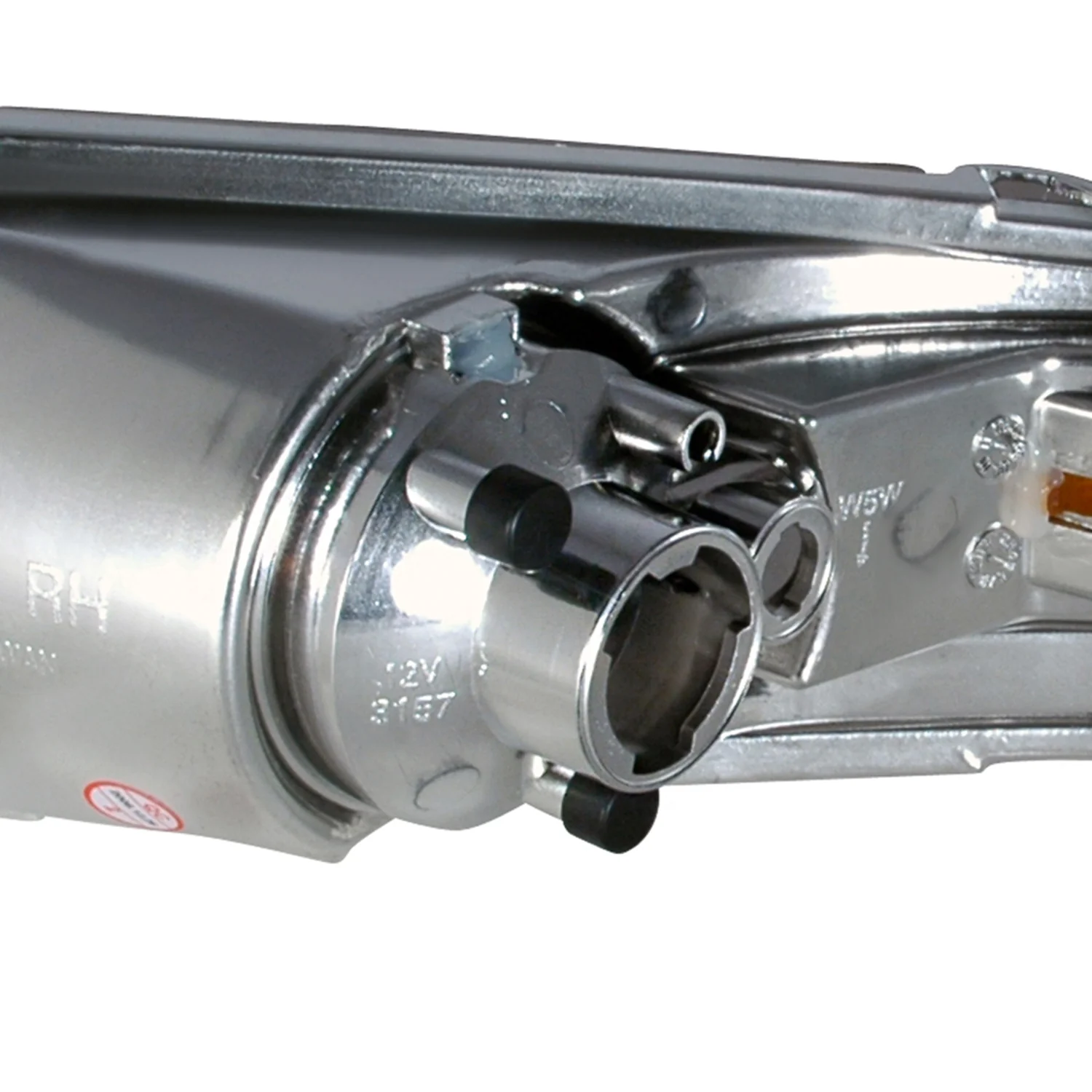 2005-2009 Ford Mustang Factory Style Bumper Lights Matte Black/Clear Lens - Image 8