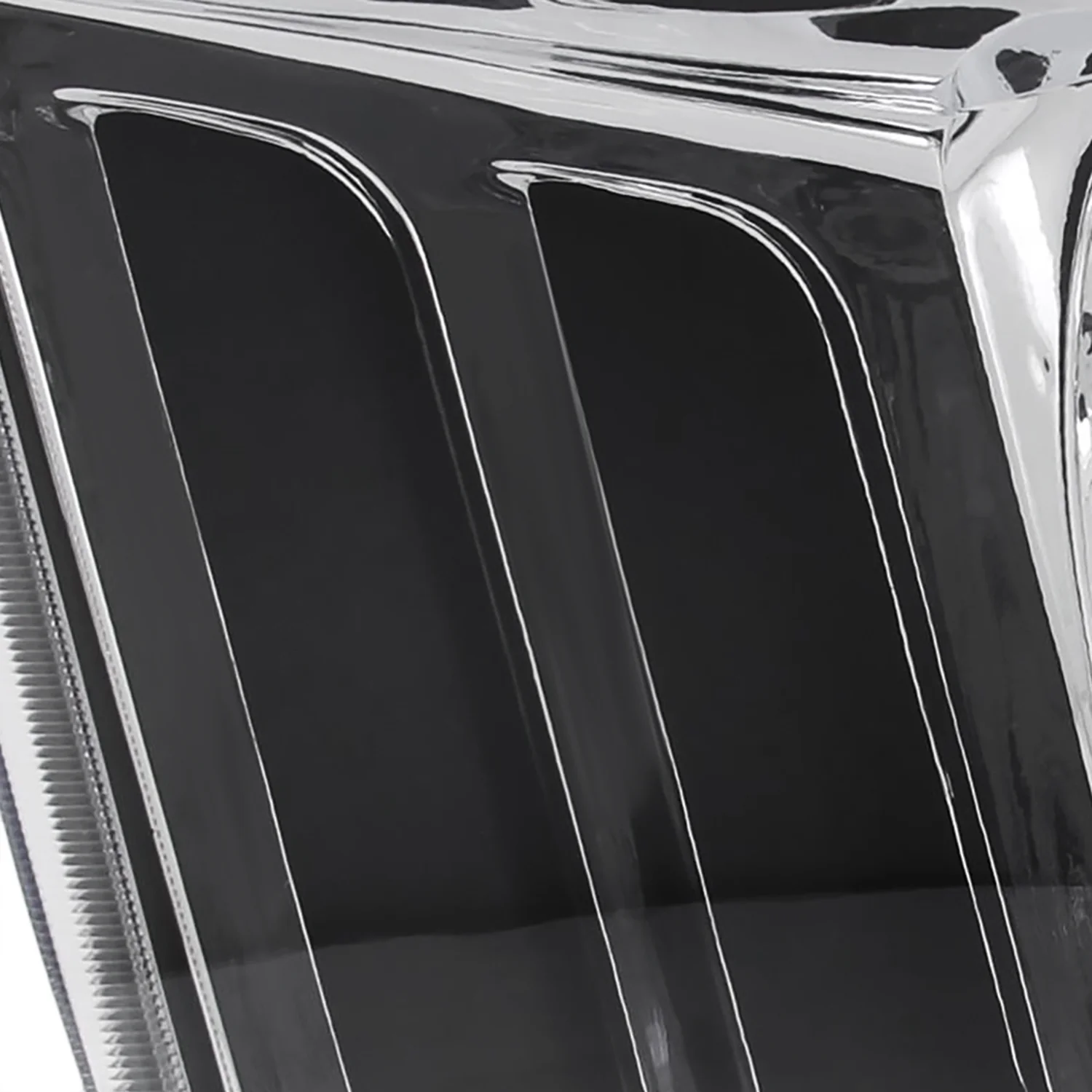 2005-2009 Ford Mustang Factory Style Headlights Chrome Housing/Clear Lens - Image 4