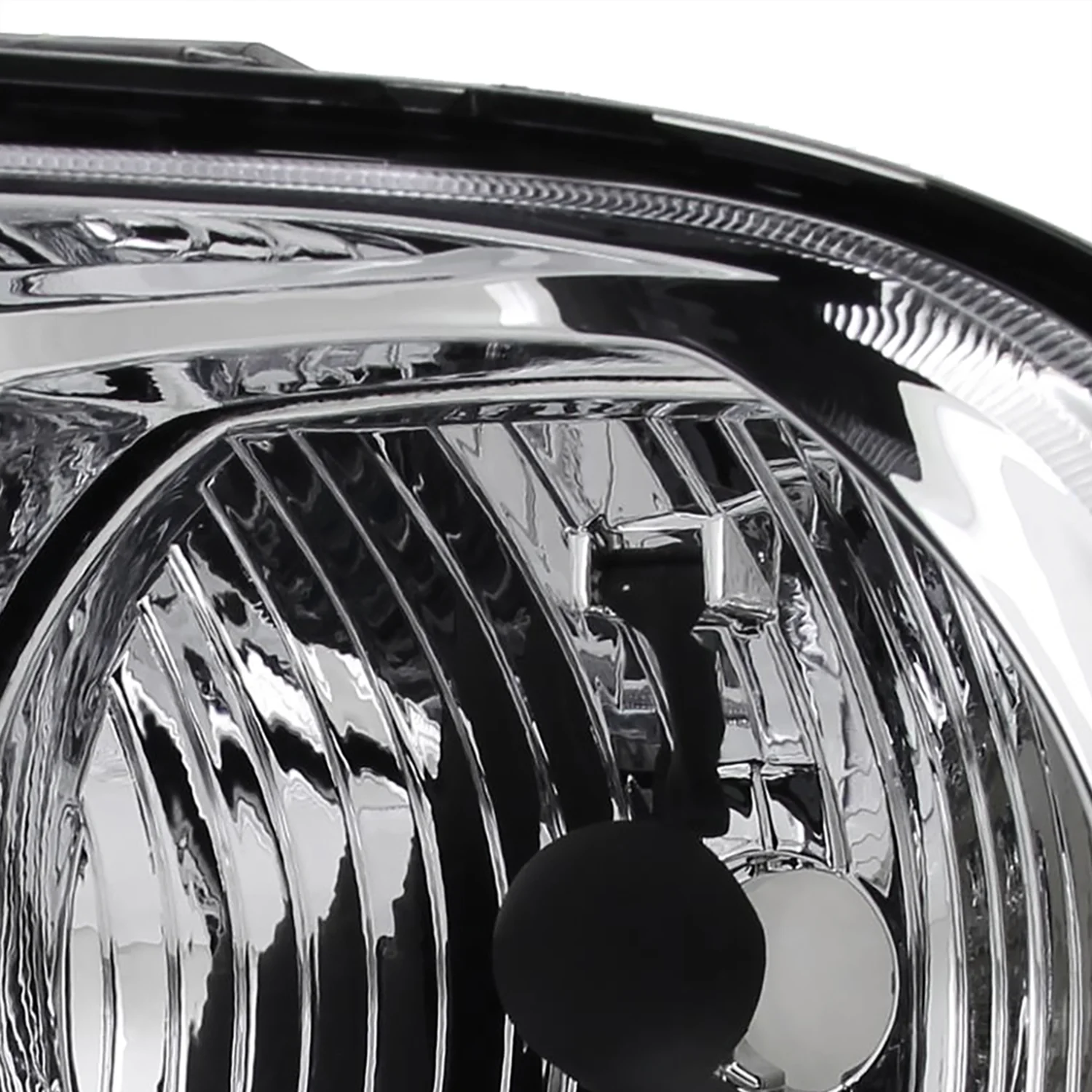 2005-2009 Ford Mustang Factory Style Headlights Chrome Housing/Clear Lens - Image 5