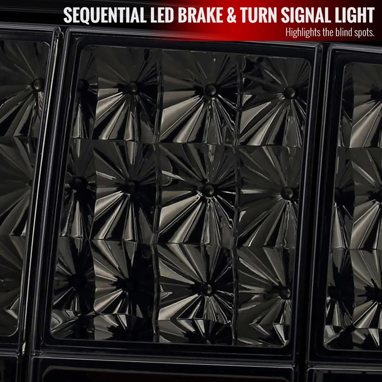2005-2009 Ford Mustang Sequential LED Tail Lights Chrome Housing/Smoke Lens - Image 3