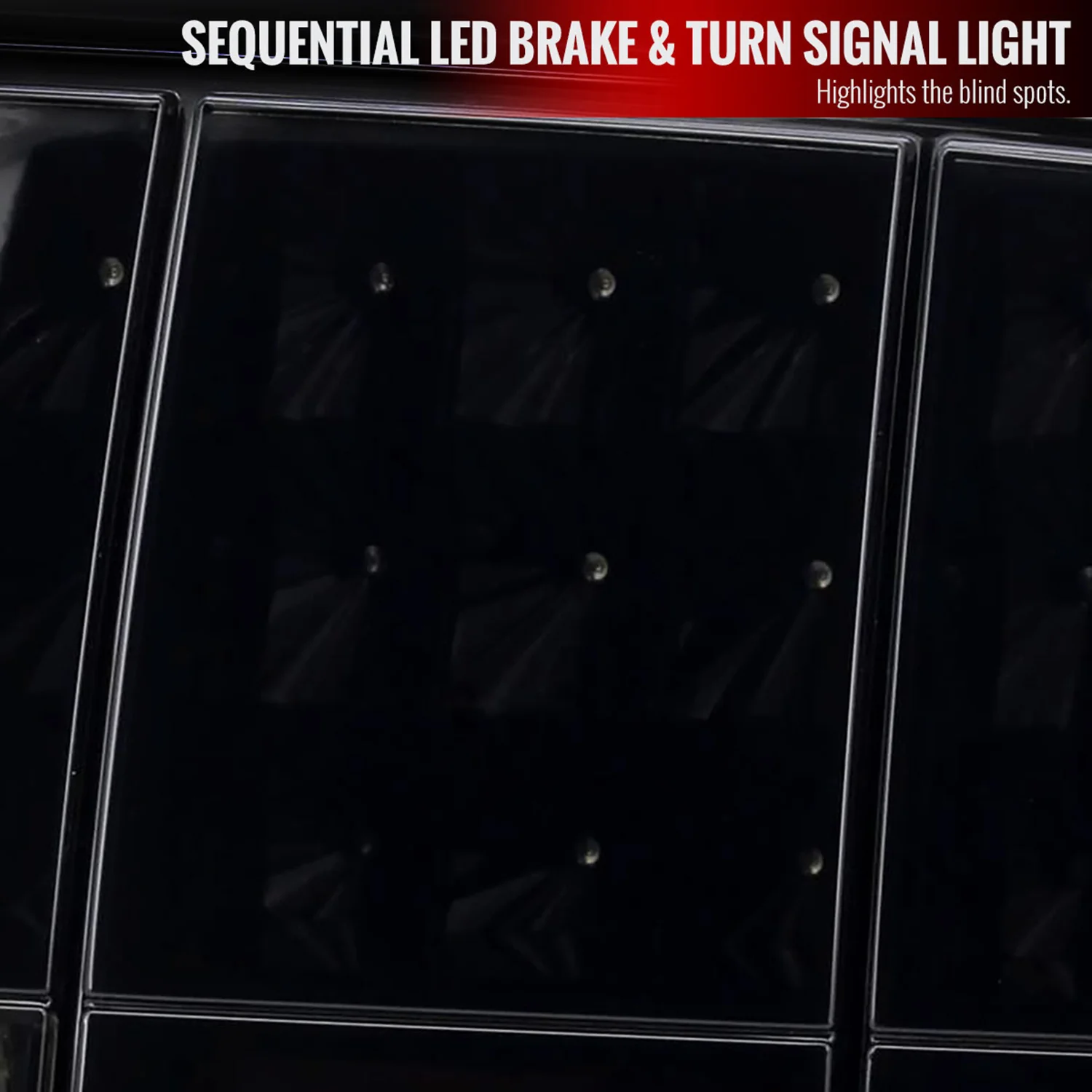 2005-2009 Ford Mustang Sequential LED Tail Lights Glossy Black/Smoke Lens - Image 3