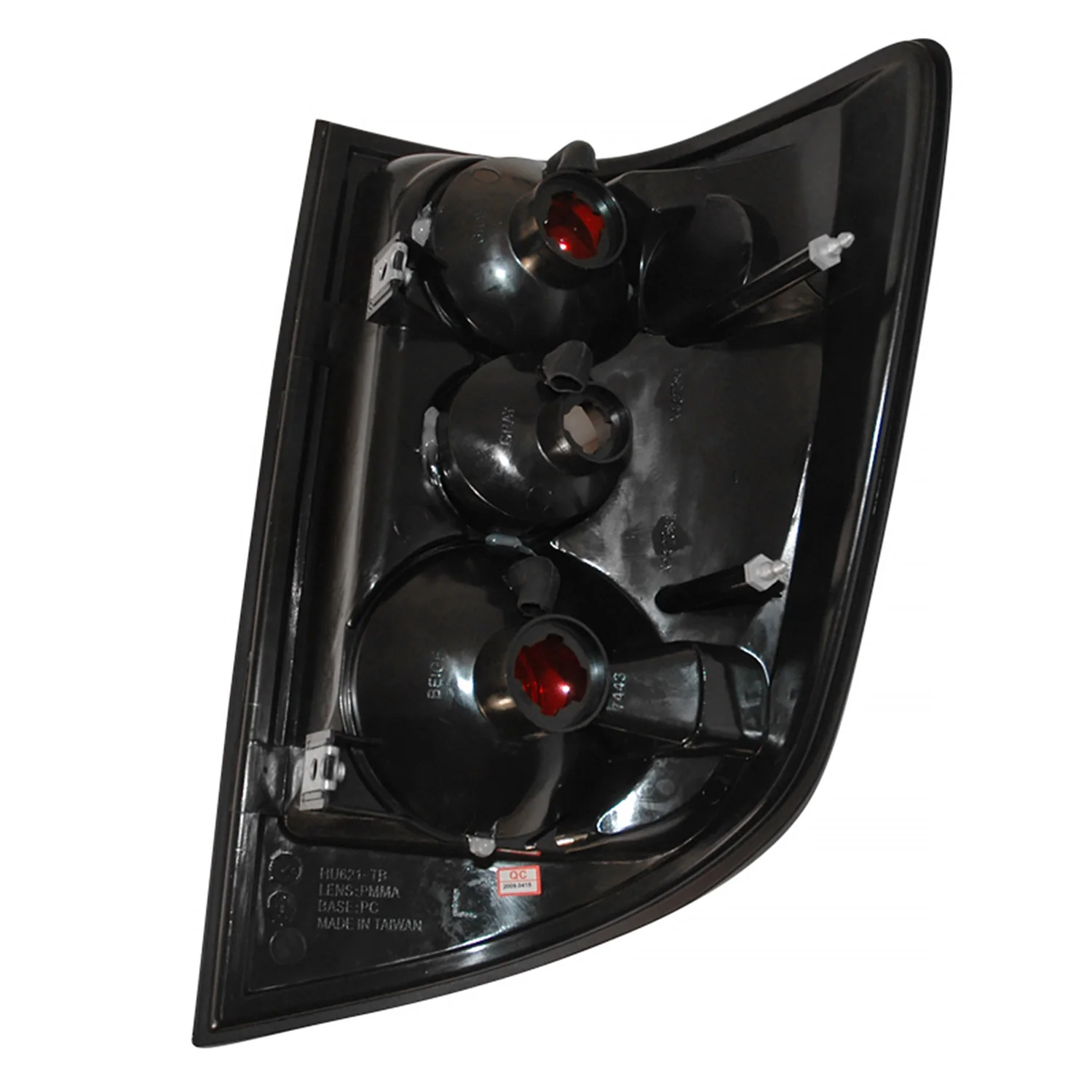 2005-2010 Honda Ridgeline Tail Lights Chrome Housing/Smoke Lens - Image 8