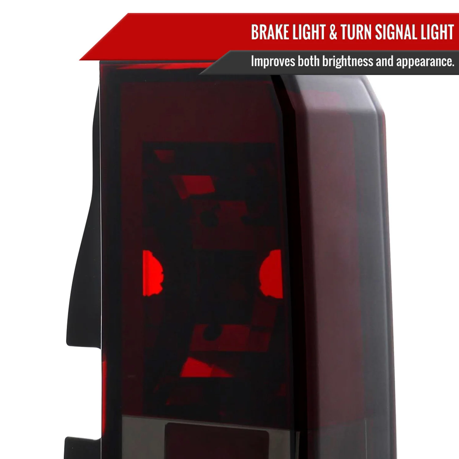 2005-2010 Hummer H3 Tail Lights Chrome Housing/Red Smoke Lens - Image 3