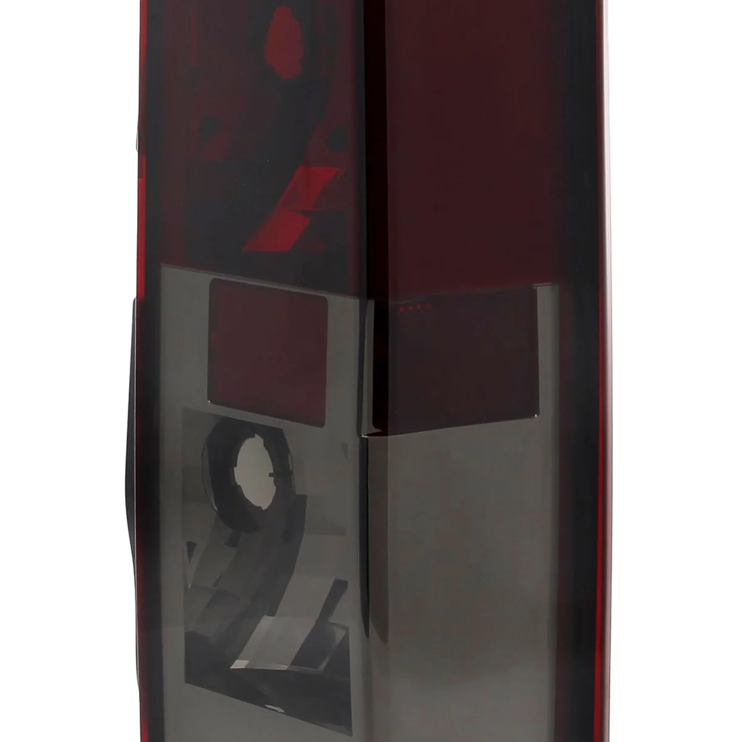 2005-2010 Hummer H3 Tail Lights Chrome Housing/Red Smoke Lens - Image 5
