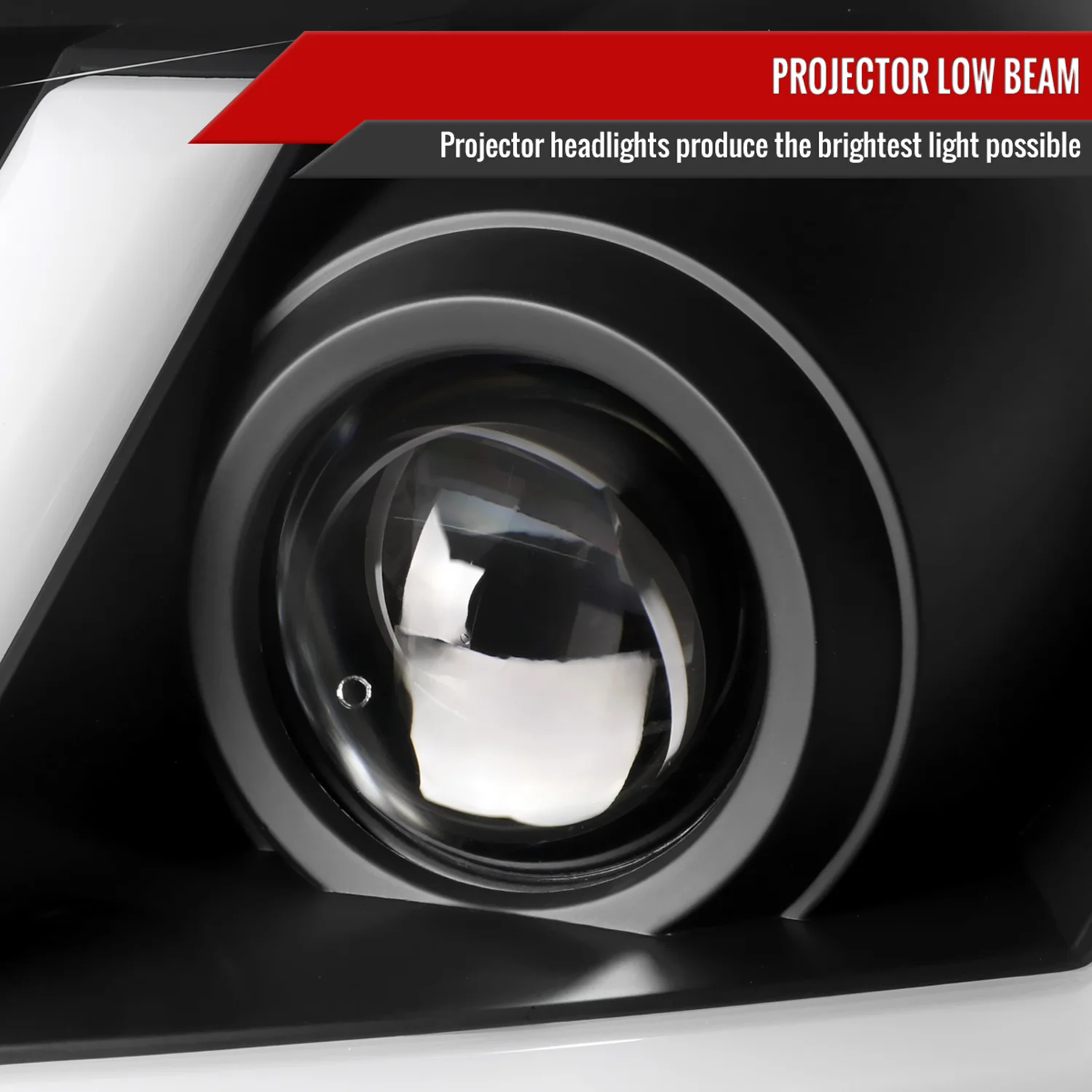 2005-2010 Pontiac G6 Projector Factory Headlight LED Bar Turn Signal Black - Image 4