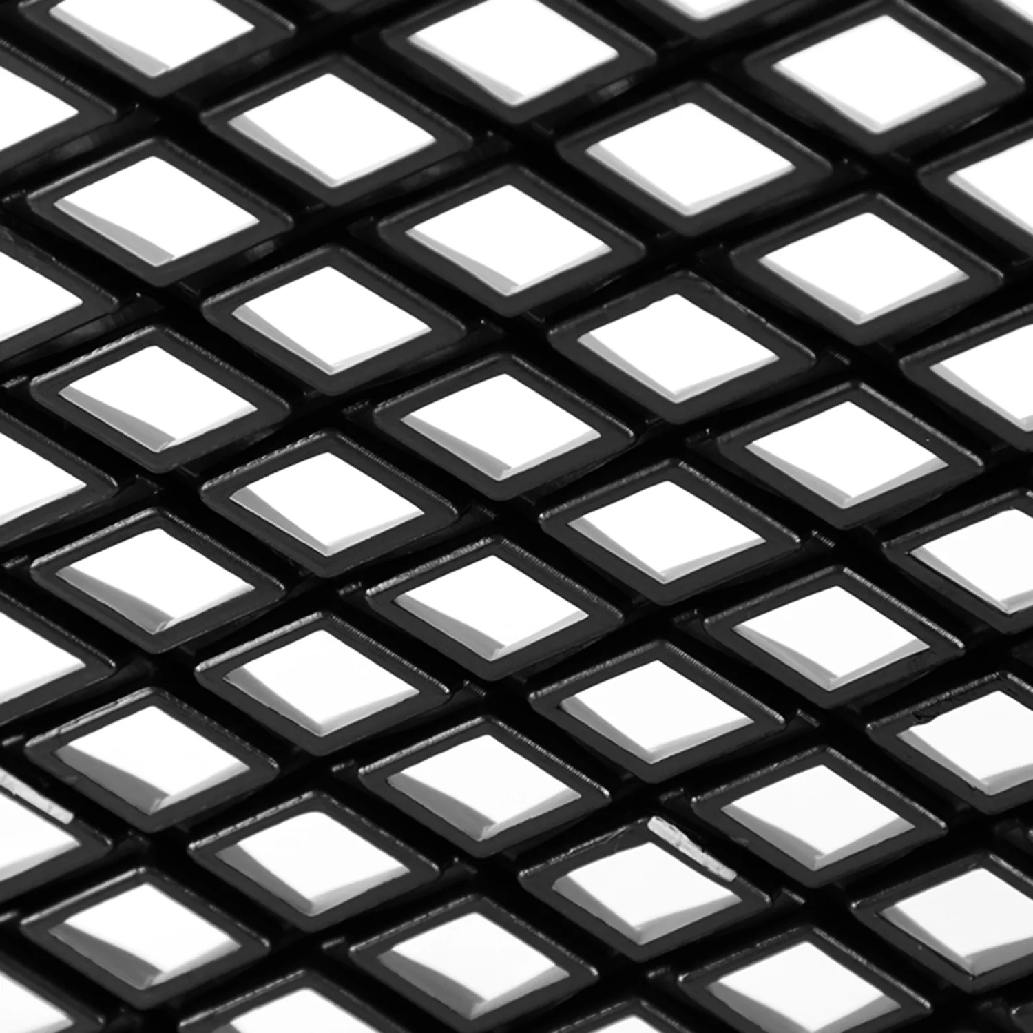 2005-2011 Toyota Tacoma Glossy Black ABS Honeycomb Mesh Grille - Image 7