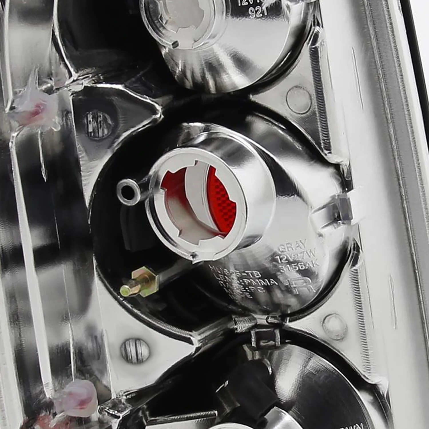 2005-2014 Nissan Frontier/ 2009-2012 Suzuki Equator Tail Lights Chrome/Smoke - Image 7