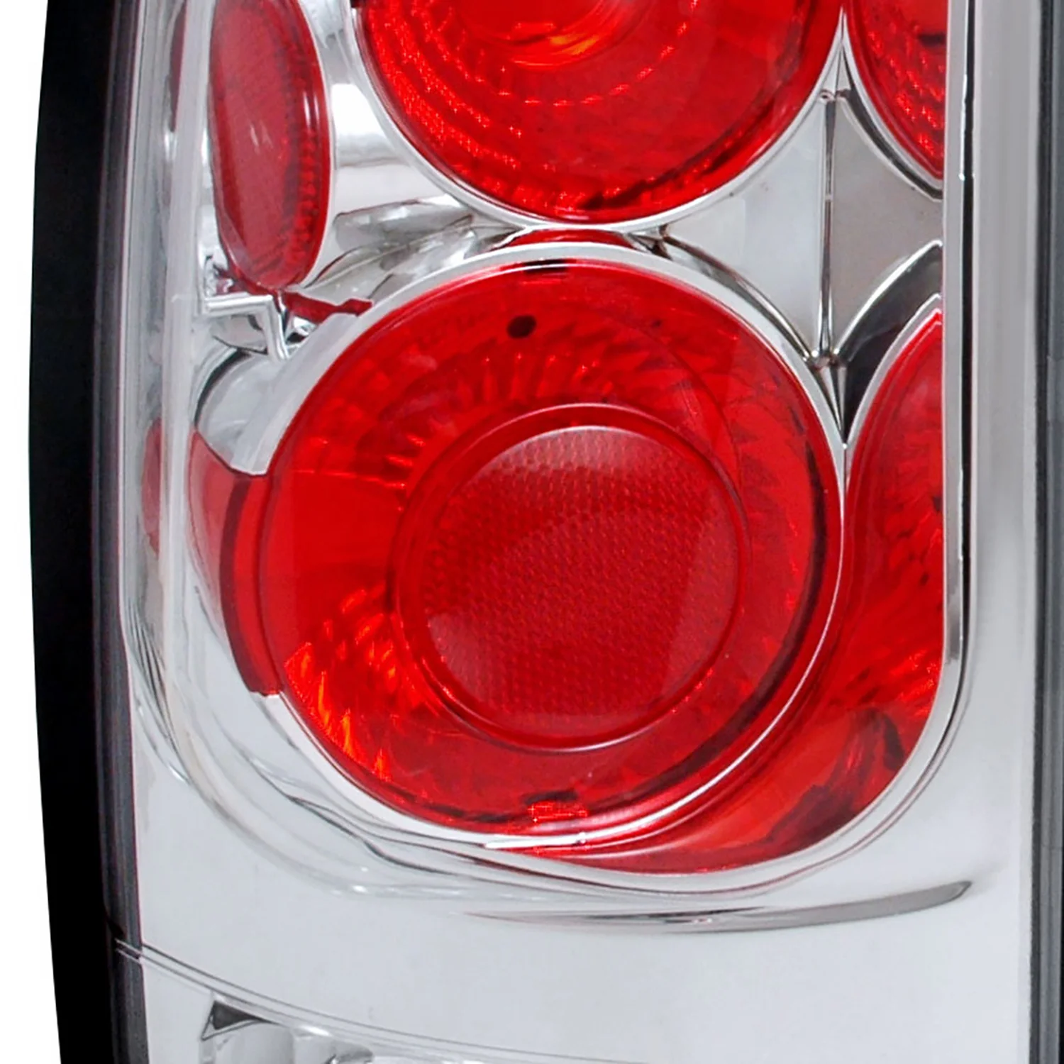 2005-2015 Nissan Armada Tail Lights Chrome Housing/Clear Lens - Image 2
