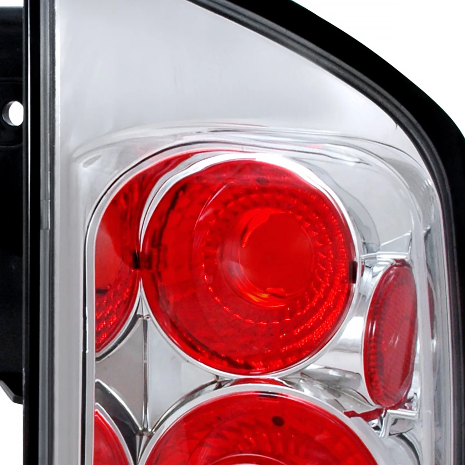 2005-2015 Nissan Armada Tail Lights Chrome Housing/Clear Lens - Image 3