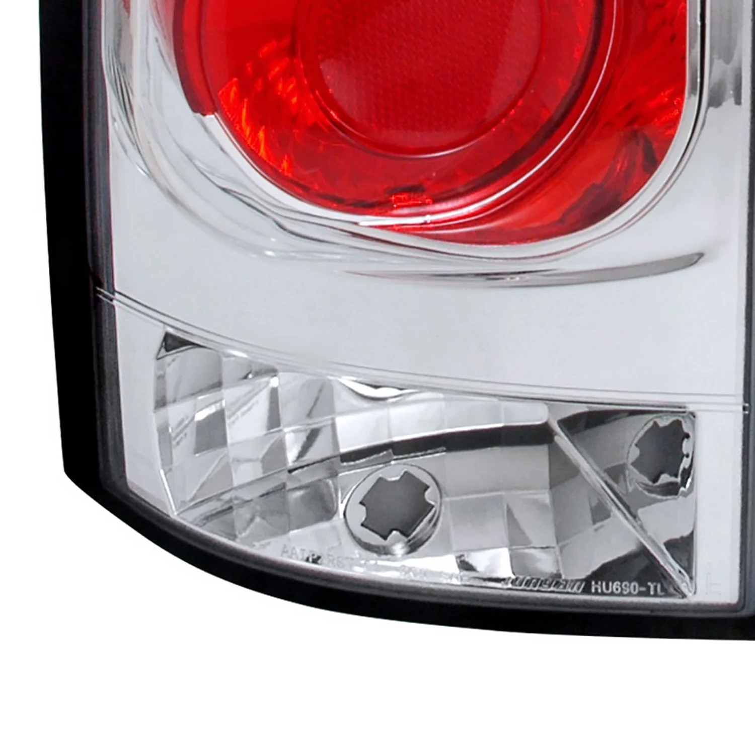 2005-2015 Nissan Armada Tail Lights Chrome Housing/Clear Lens - Image 4