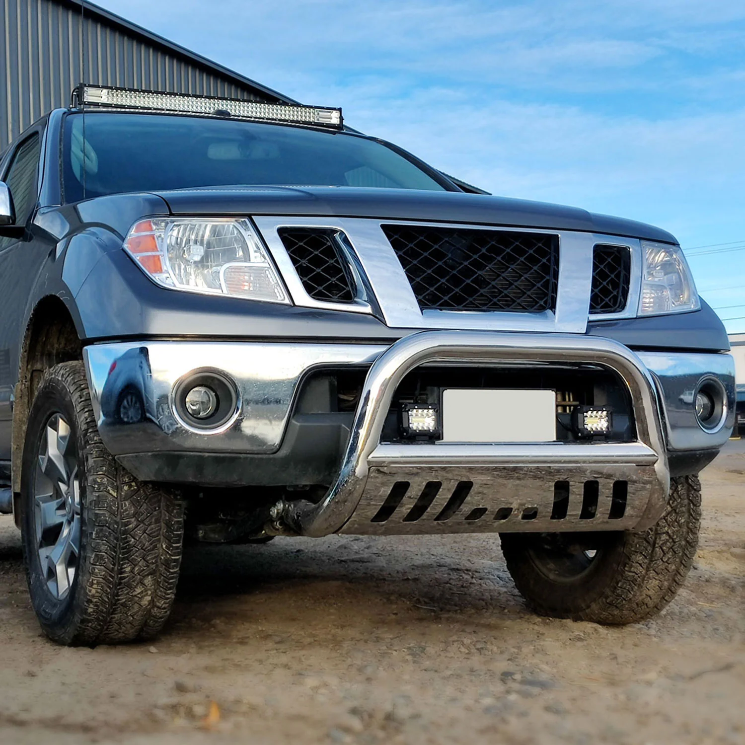 2005-2019 Nissan Frontier H11 Fog Lights Kit Switch & Wiring Harness Chrome - Image 10