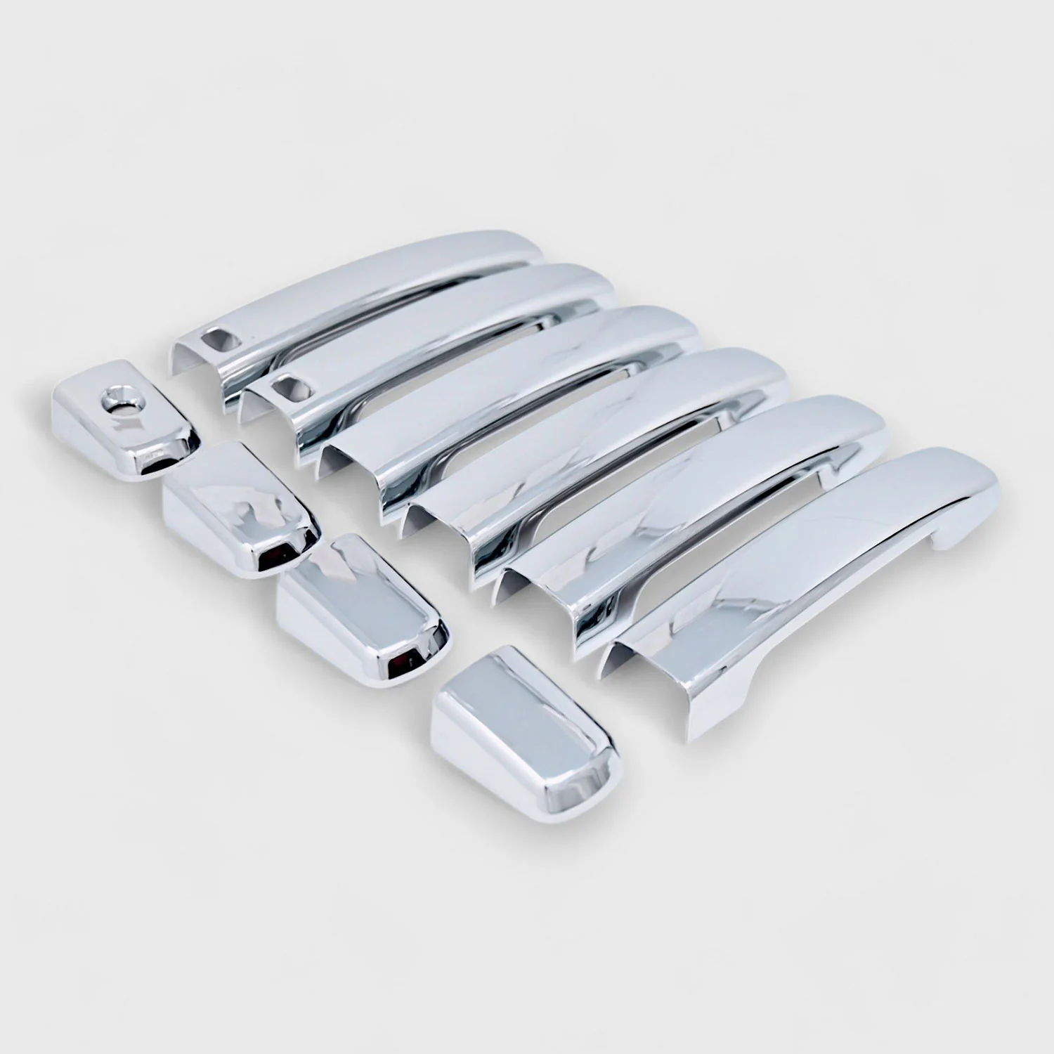 2005-2025 Nissan Frontier Door Handle Cover Chrome 10Pcs ABS Plastic - Image 3