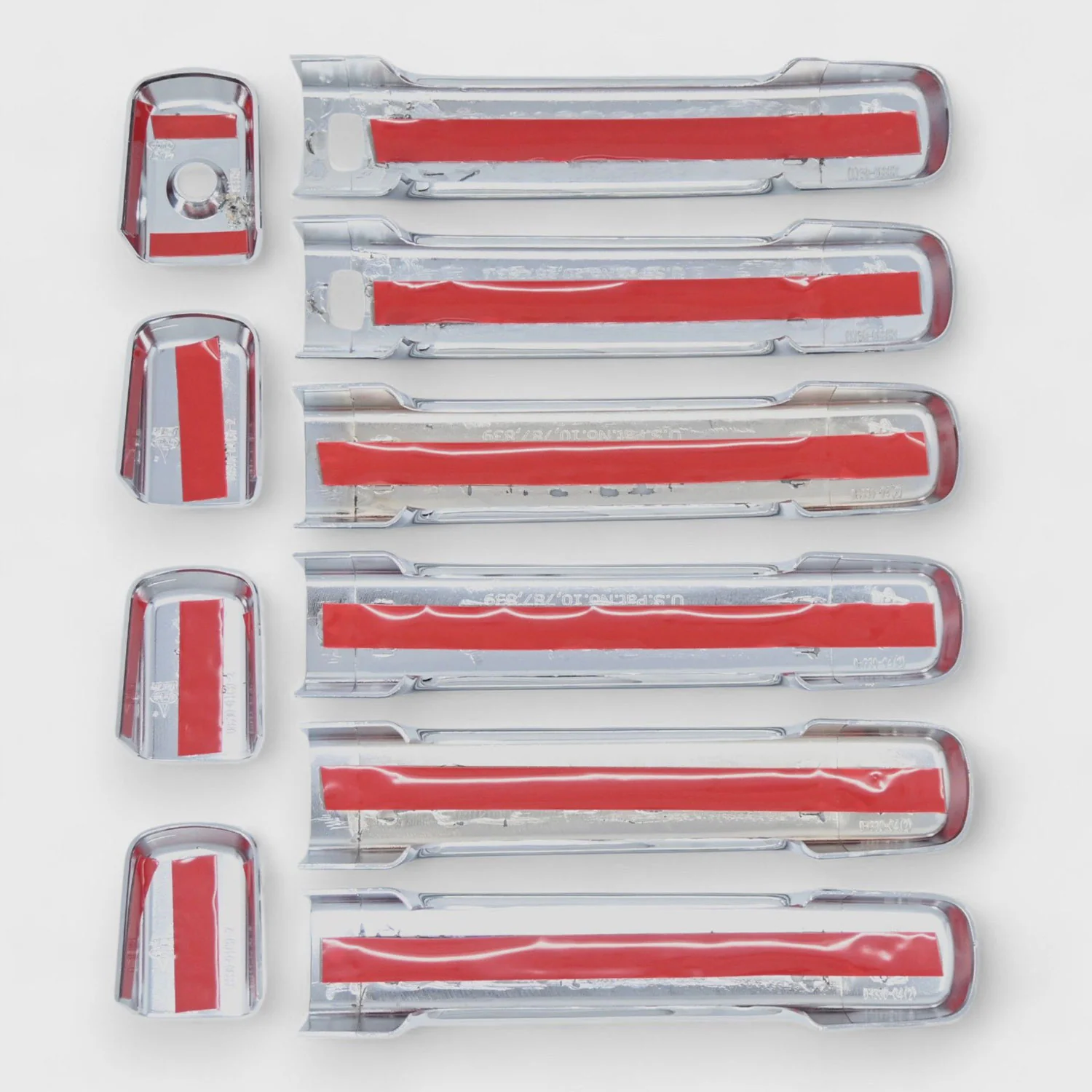 2005-2025 Nissan Frontier Door Handle Cover Chrome 10Pcs ABS Plastic - Image 4