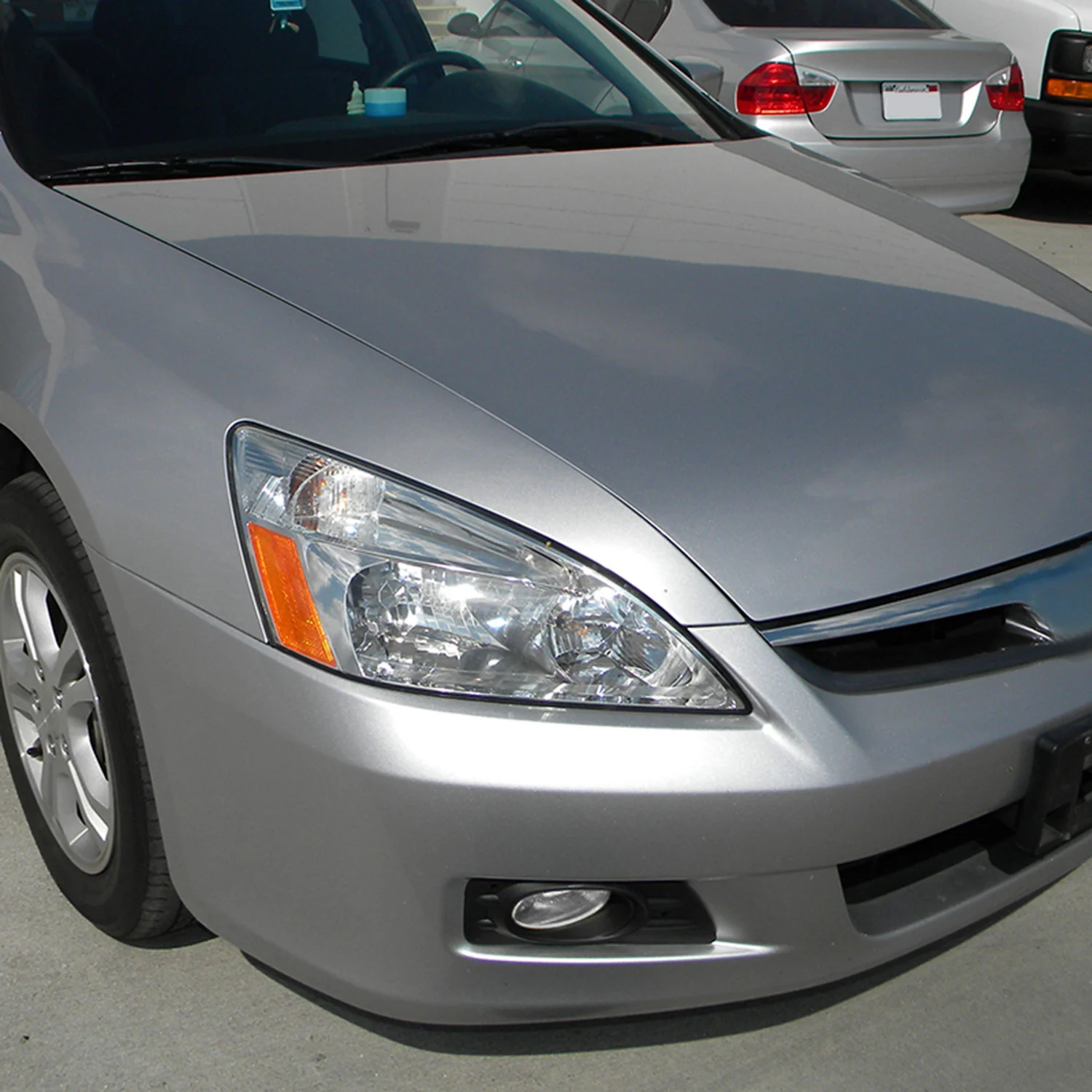 2006-2007 Honda Accord Sedan H11 Fog Lights Kit Chrome Housing/Clear Lens - Image 9