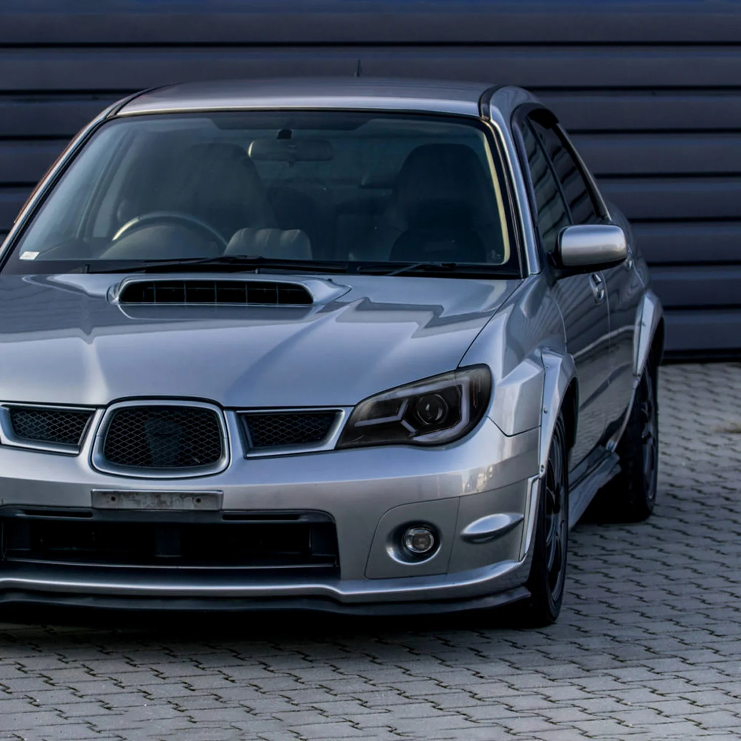 2006-2007 Subaru Impreza WRX STI LED Bar Signal Projector Headlights Smoke - Image 8