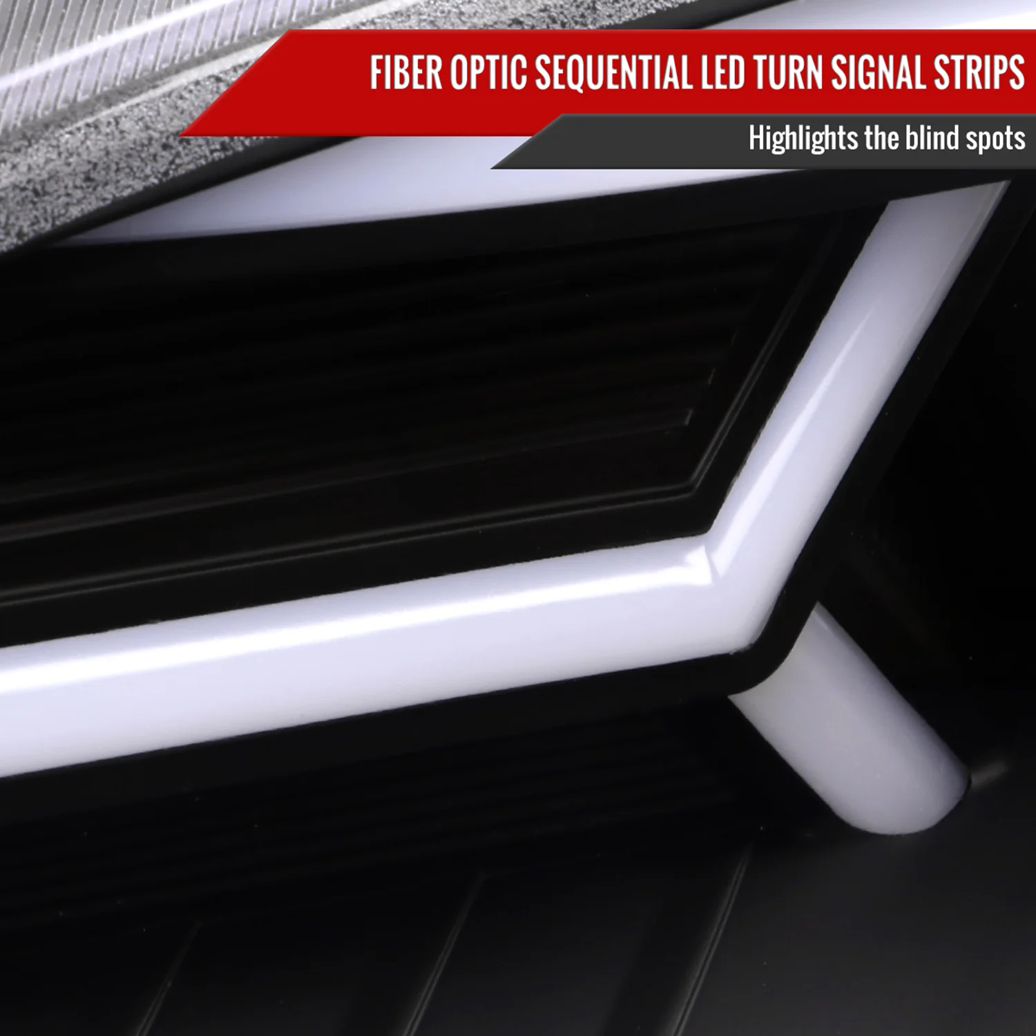 2006-2007 Subaru Impreza WRX STI LED Signal Projector Headlights Matte Black - Image 4