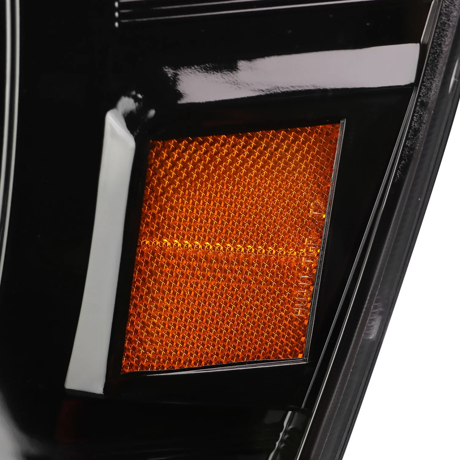 2006-2008 Dodge RAM 1500/ 06-2009 2500 3500 LED Projector Headlights Jet Black - Image 5