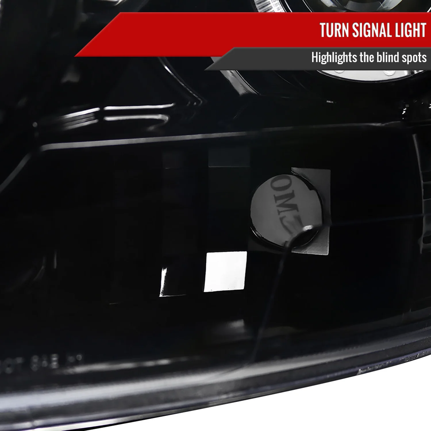 2006-2008 Dodge RAM 1500/ 06-2009 RAM 2500 3500 Dual Halo Headlights Jet Black - Image 6