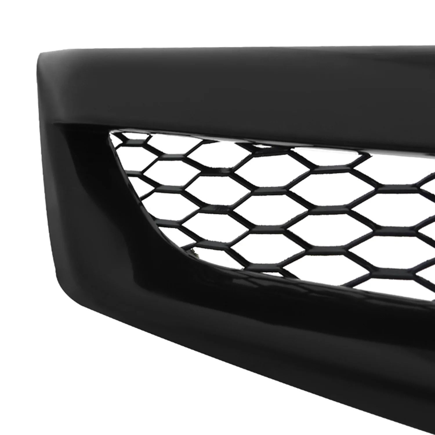 2006-2008 Honda Civic Coupe Si TR Style Black ABS Mesh Grille - Image 5