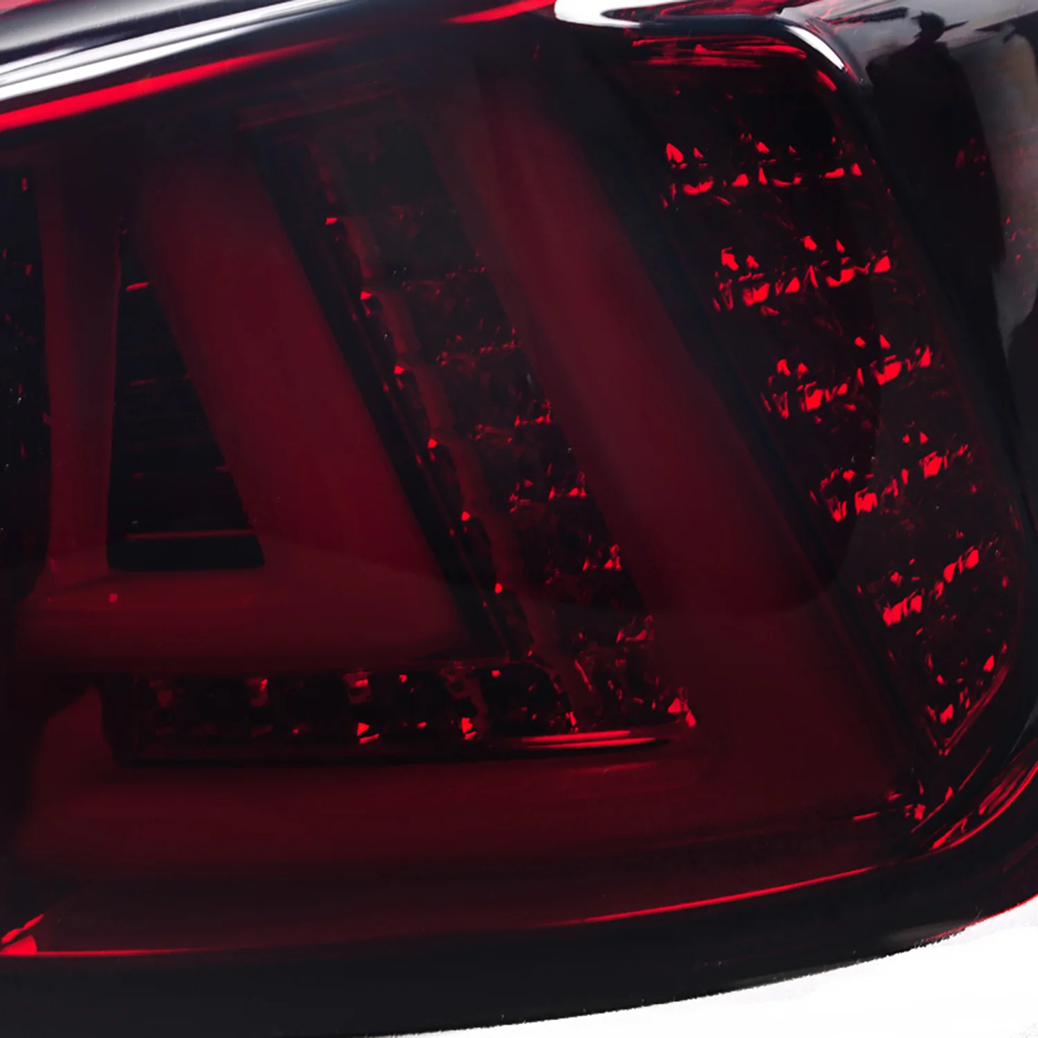 2006-2008 Lexus IS250/IS350 LED Tail Lights & Trunk Lights Chrome/Red Smoke - Image 4