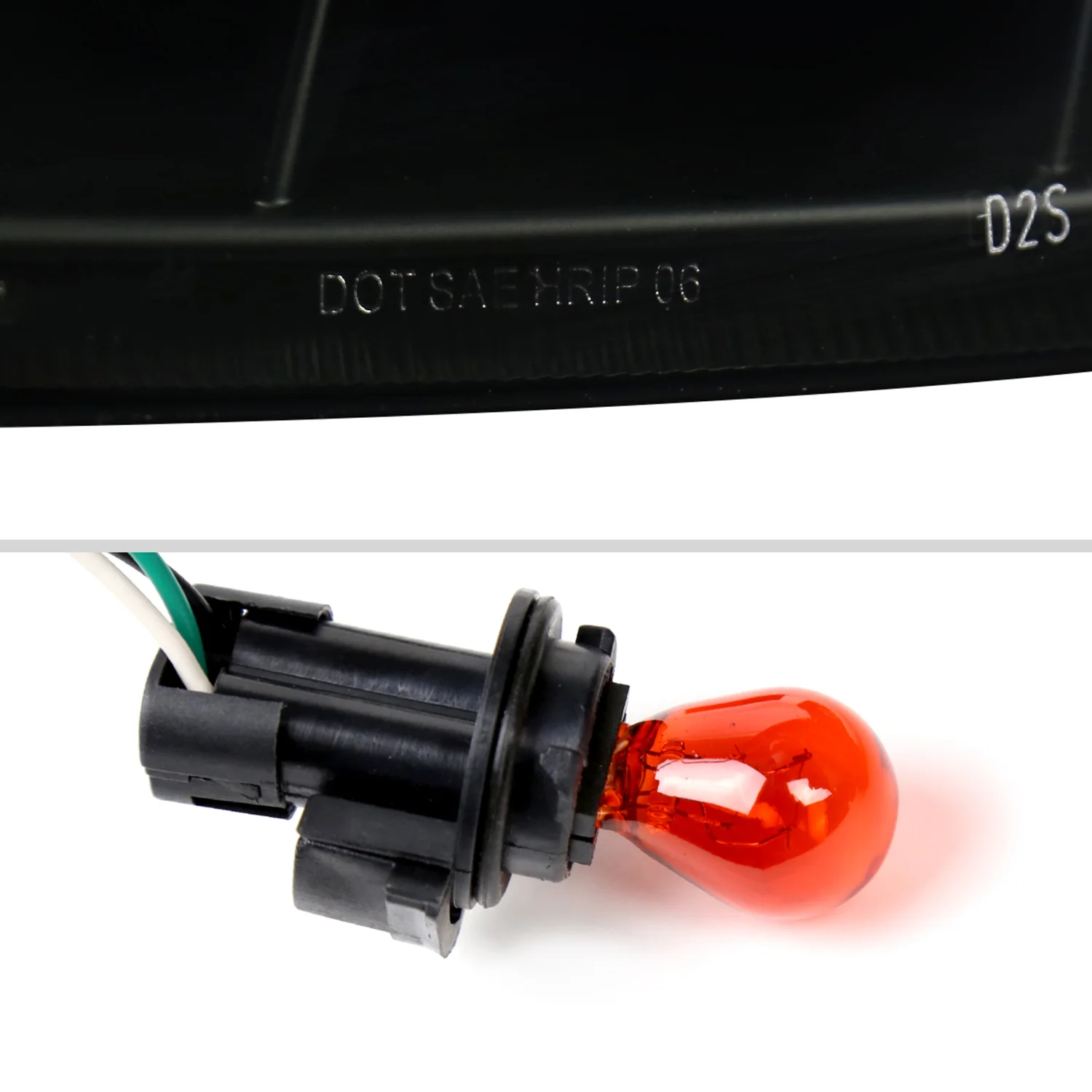 2006-2009 Nissan 350Z SMD LED Light Strip Projector Headlights Black/Smoke - Image 6