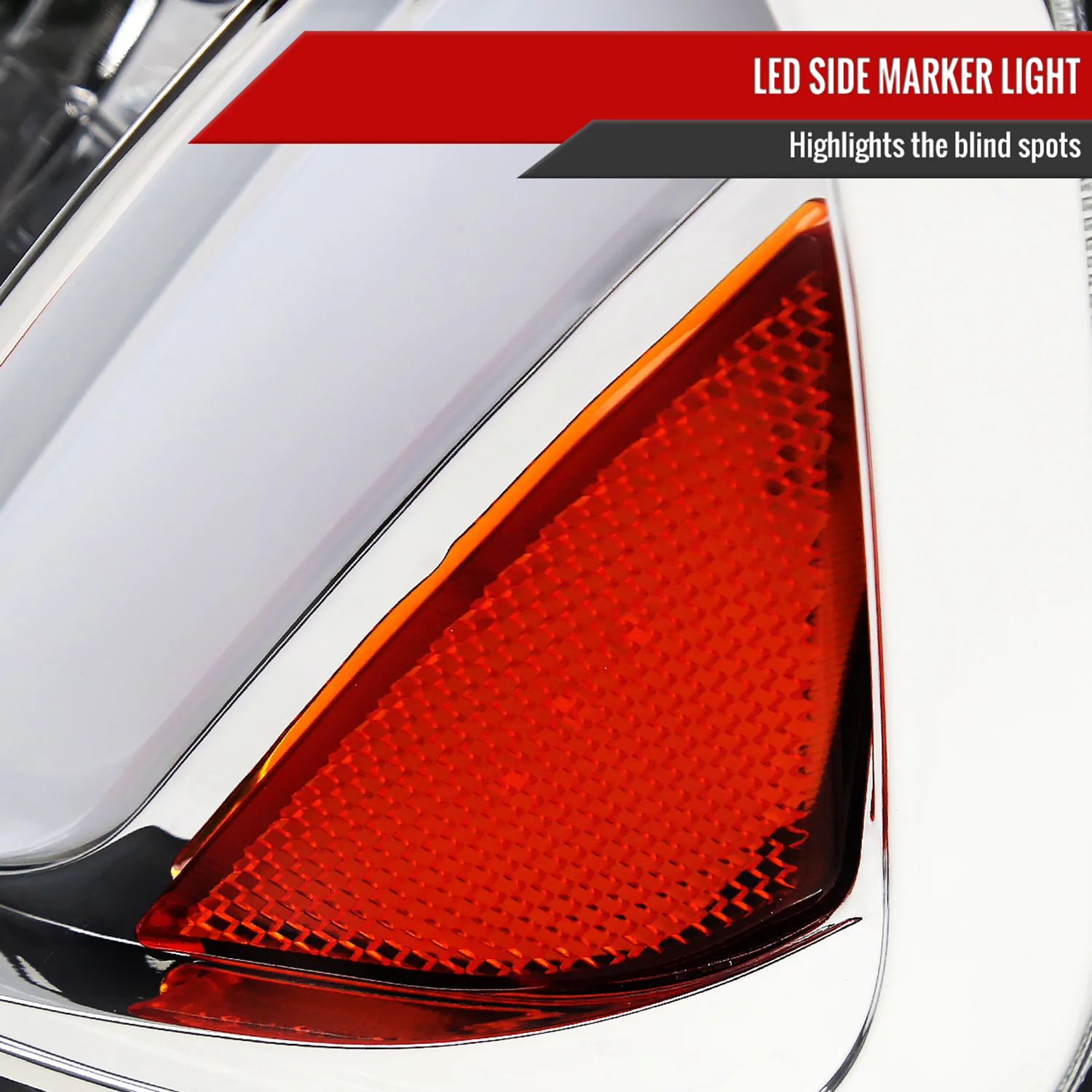 2006-2010 Dodge Charger Sequential LED Bar Factory Headlights Chrome - Image 6