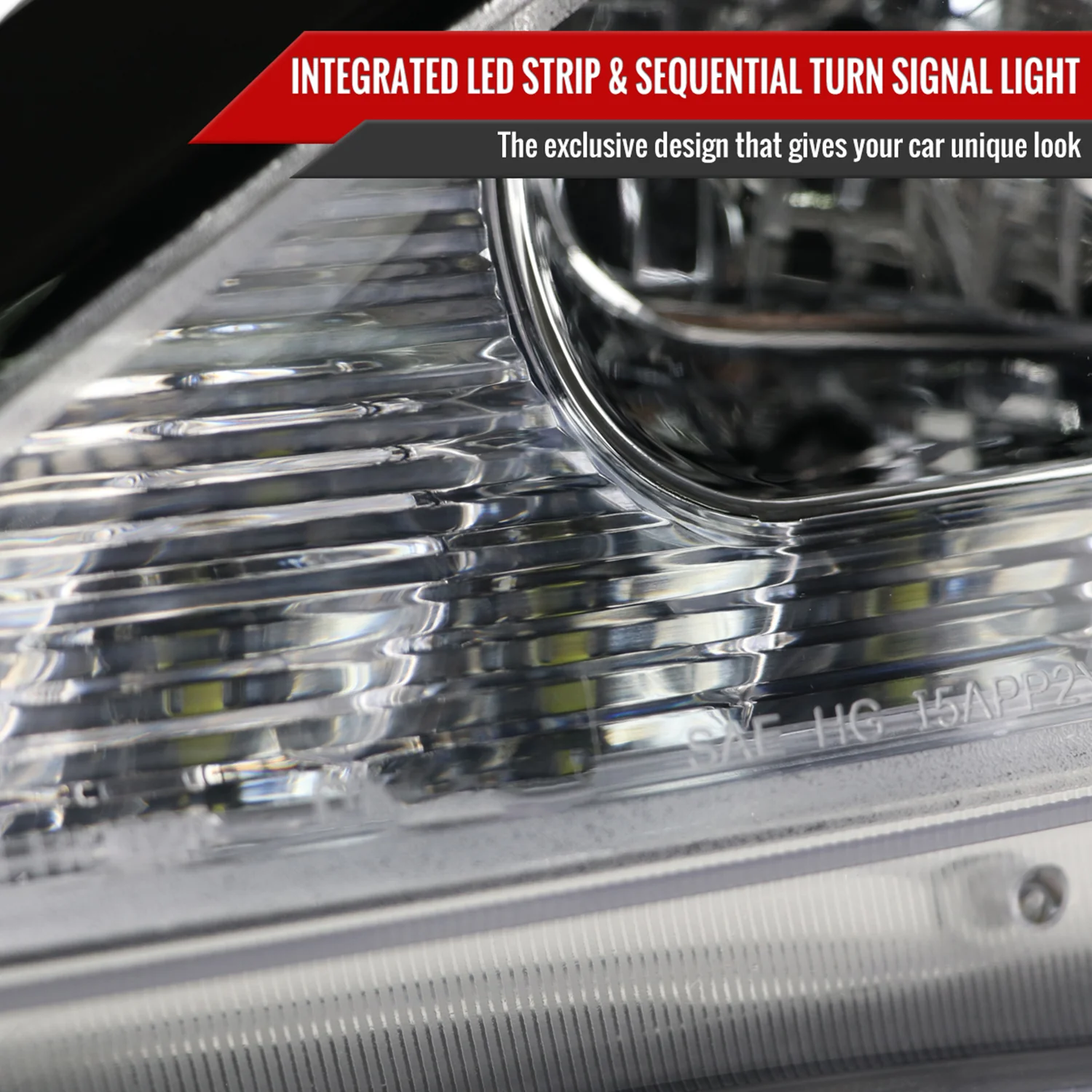 2006-2010 Lexus IS250/IS350 LED Light Headlights Signal Lights Chrome - Image 5