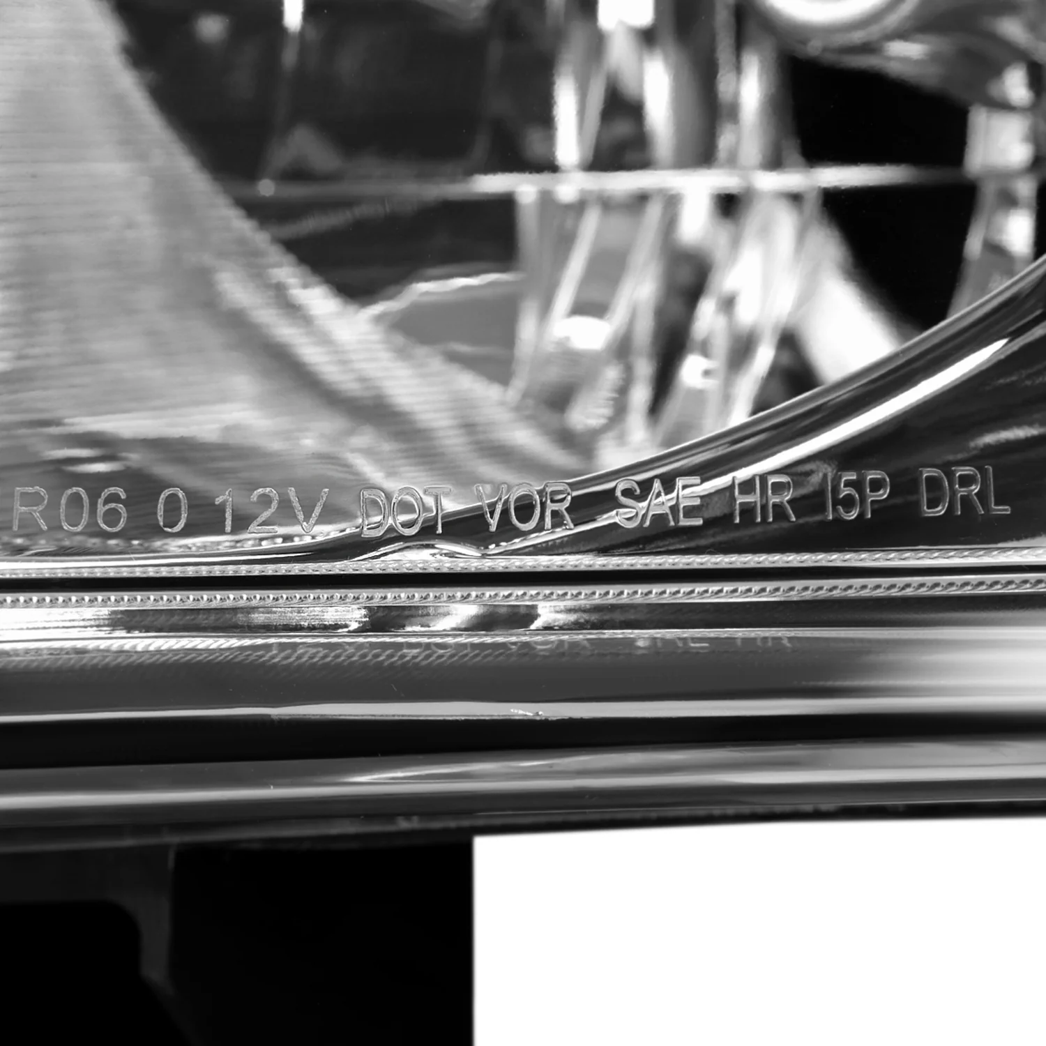 2006-2011 Chevrolet HHR Factory Style Headlights Chrome Housing/Clear Lens - Image 5