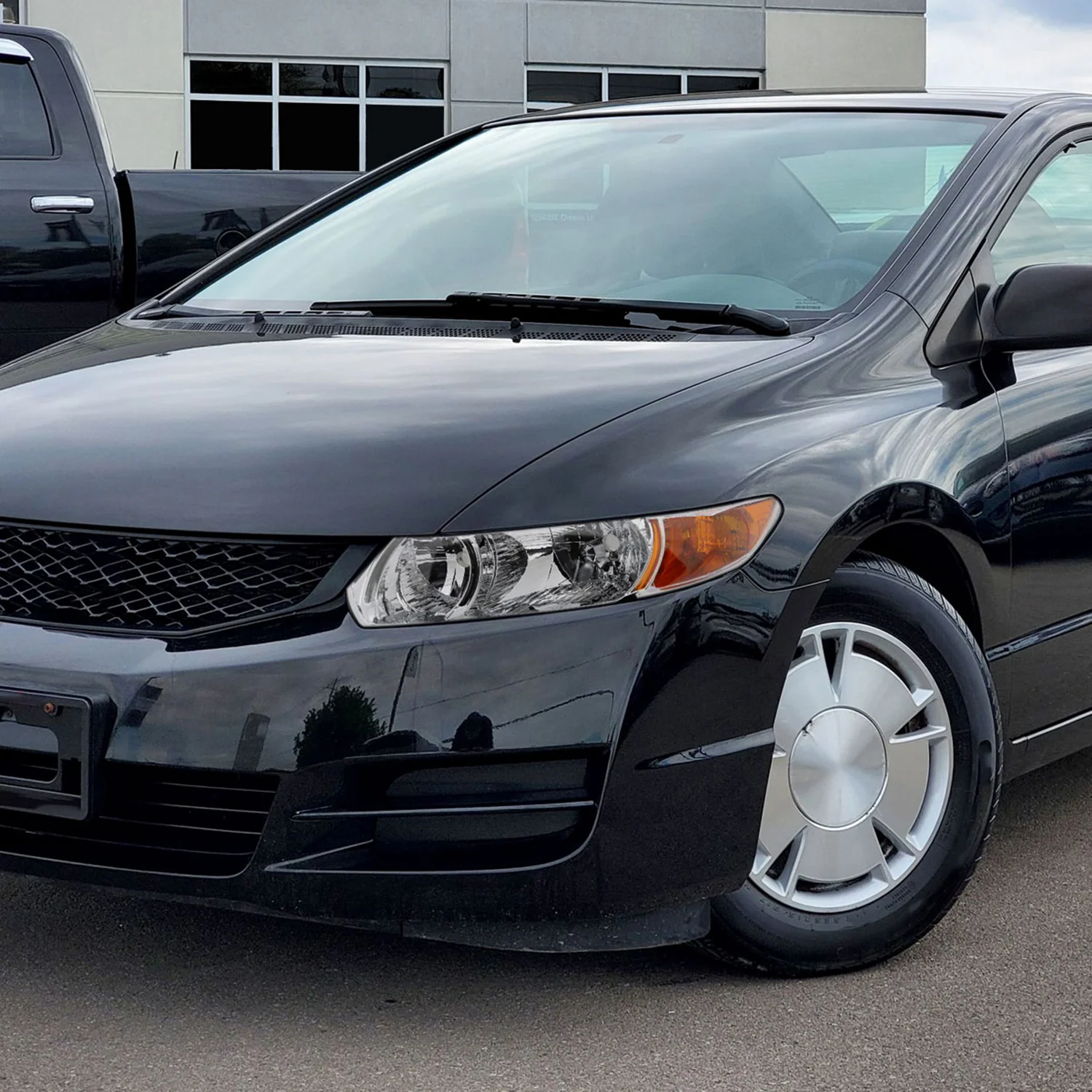 2006-2011 Honda Civic Coupe Factory Style Crystal Headlights Chrome/Clear Lens - Image 10