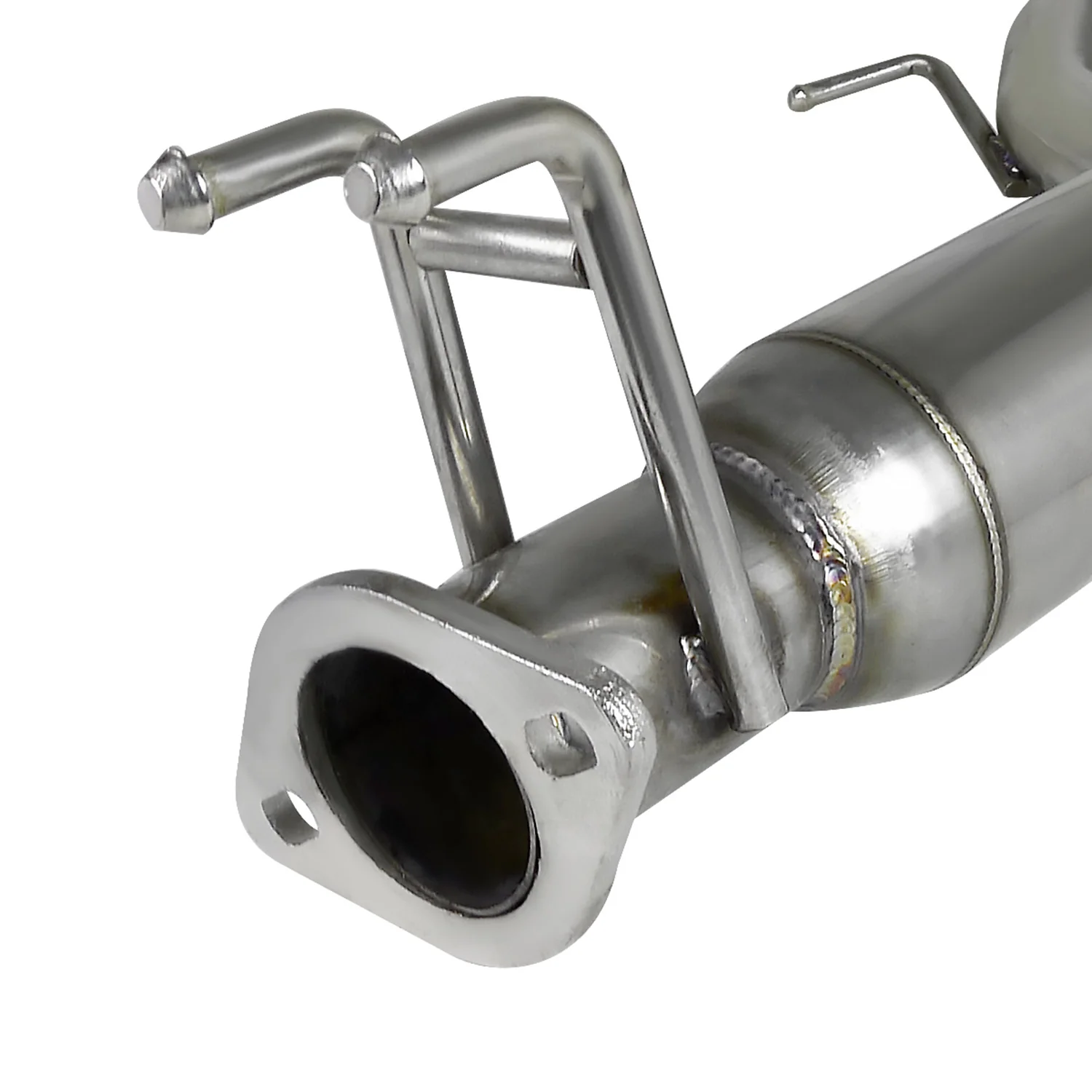 2006-2011 Honda Civic EX LX DX Sedan T-304 Steel N1 Catback Exhaust Burnt Tip - Image 3