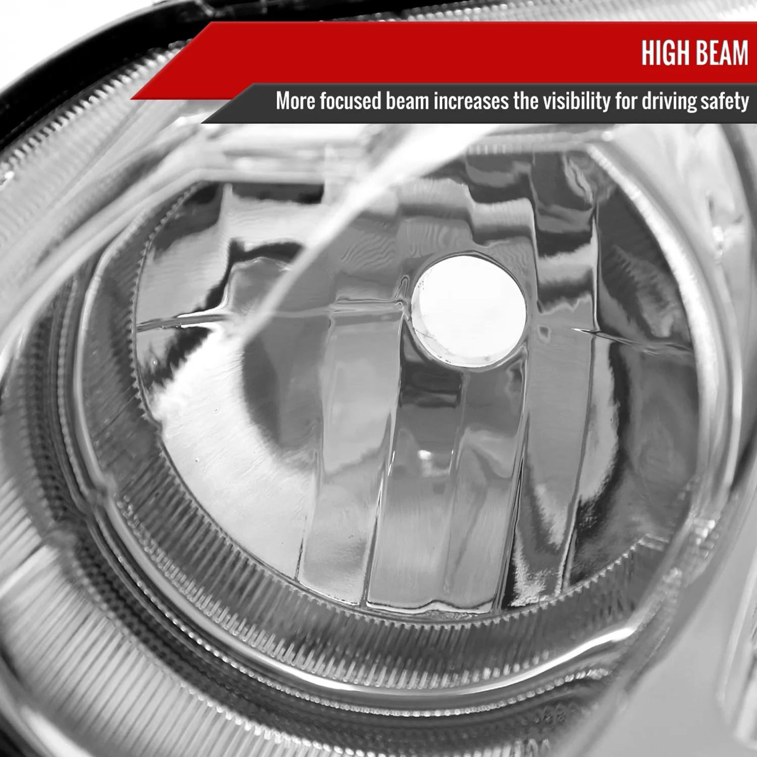2006-2011 Honda Civic Sedan Factory Style Headlights Chrome/Clear Lens - Image 4