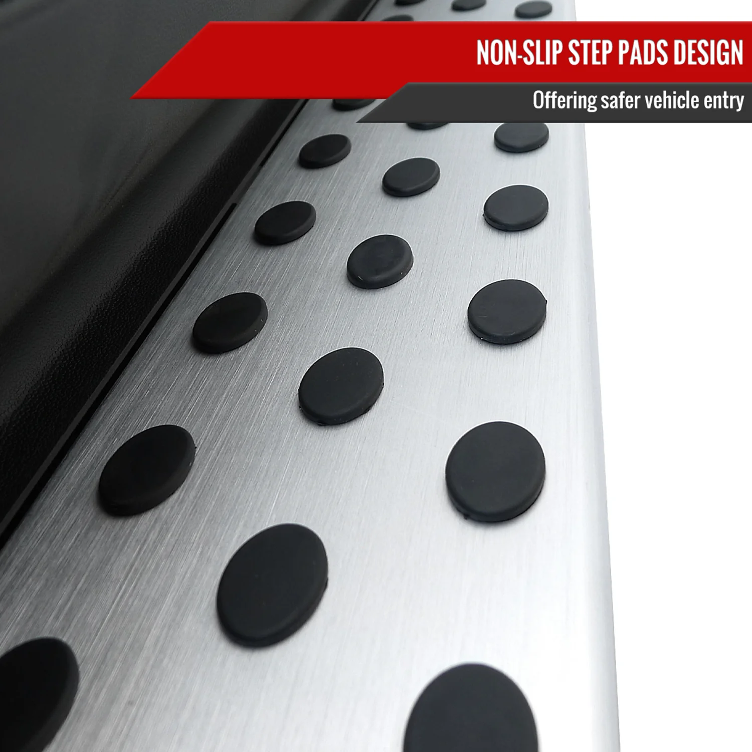 2006-2011 Mercedes Benz W164 ML Class Aluminum Side Step Nerf Bars - Image 4