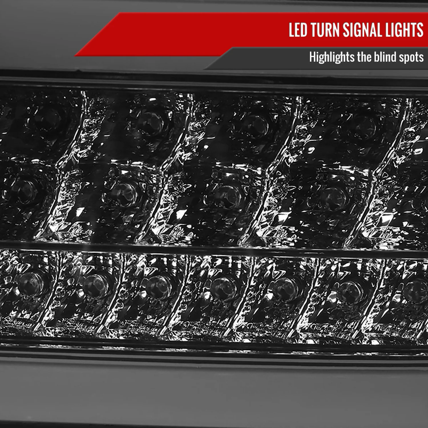 2006-2011 Mercedes Benz W164 ML Class LED Tail Lights Chrome/Smoke Lens - Image 6