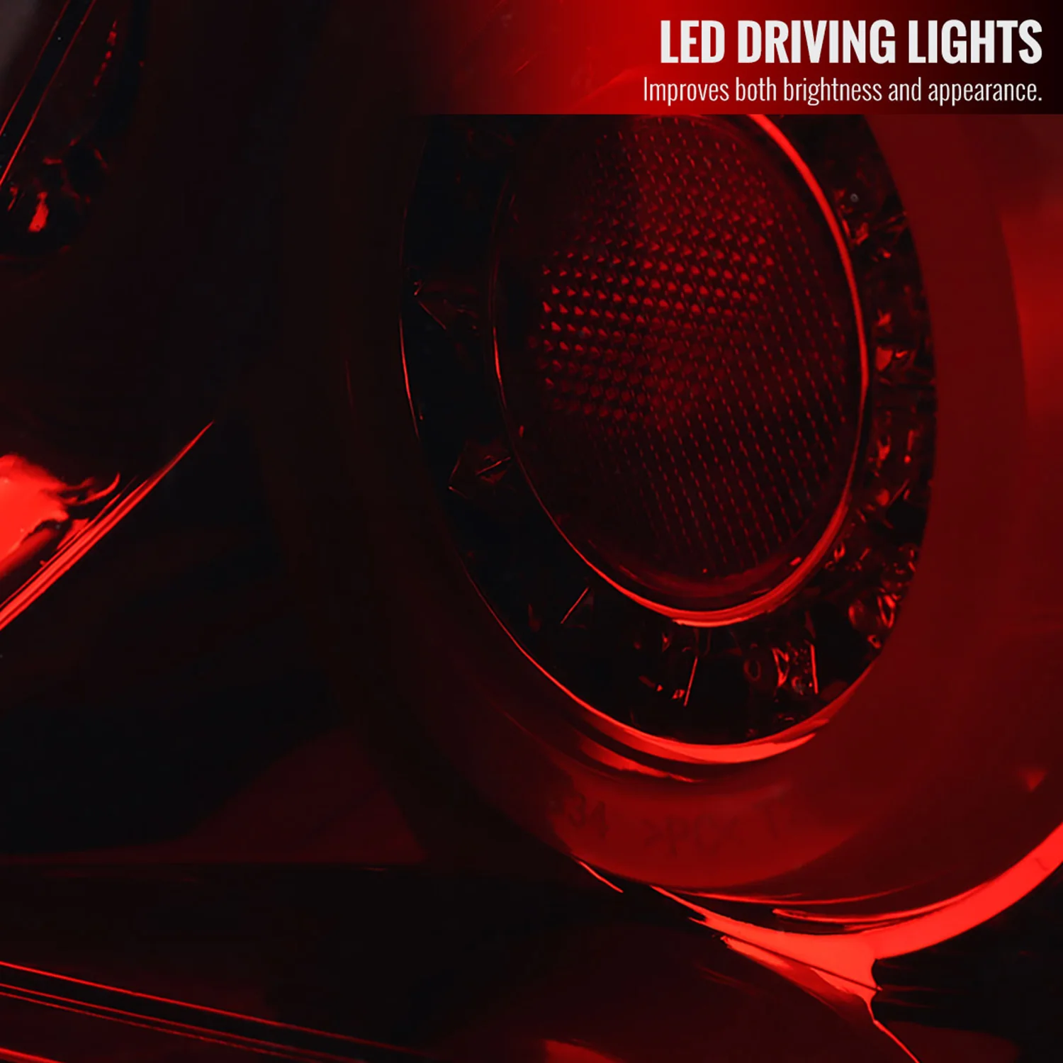 2006-2013 Chevy Impala/ 14-2016 Impala Limited LED Tail Lights Chrome/Red Smoke - Image 4